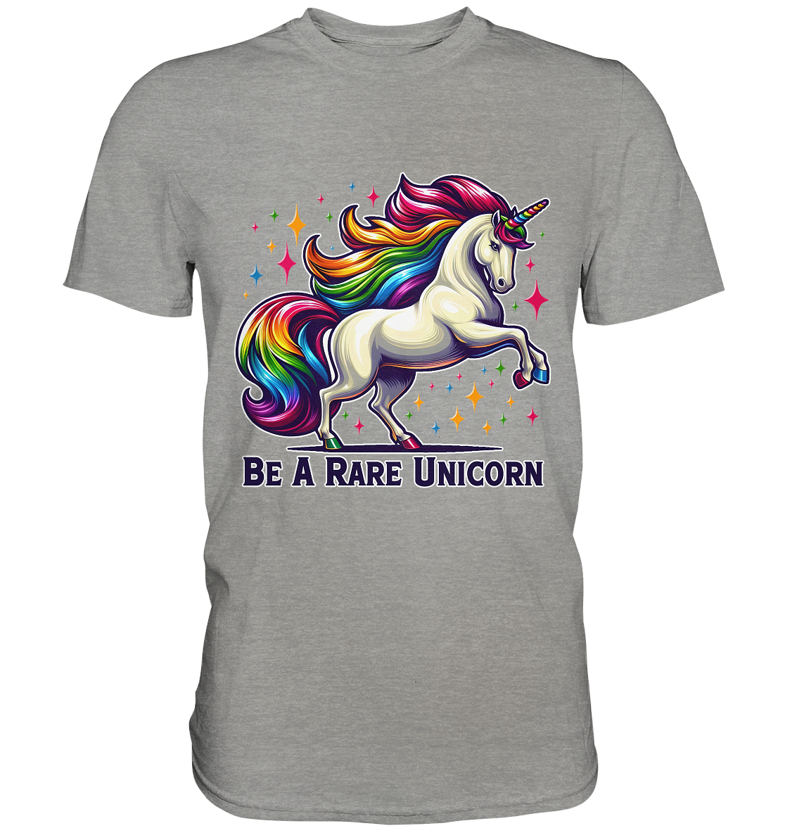Be A Rare Unicorn – Magisches Einhorn-Design - Premium Shirt