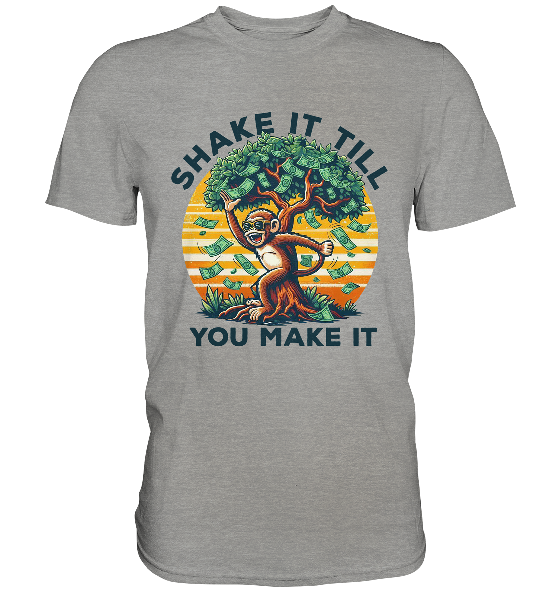Shake It Till You Make It – Affe am Geldbaum - Premium ShirtFaunaFeels OnlineshopGeldbaum - Premium Shirt