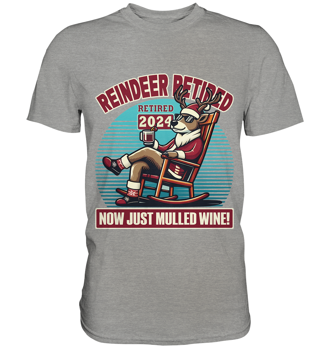 Reindeer Retired – Jetzt gibt's nur noch Glühwein! - Premium ShirtFaunaFeels OnlineshopReindeer Retired – Jetzt gibt'