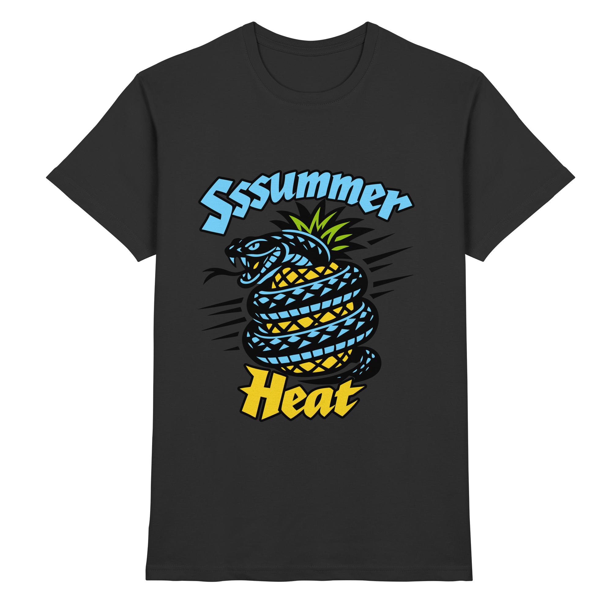 Sssssummer Heat Schlange – Ananas Viper - Premium Shirt