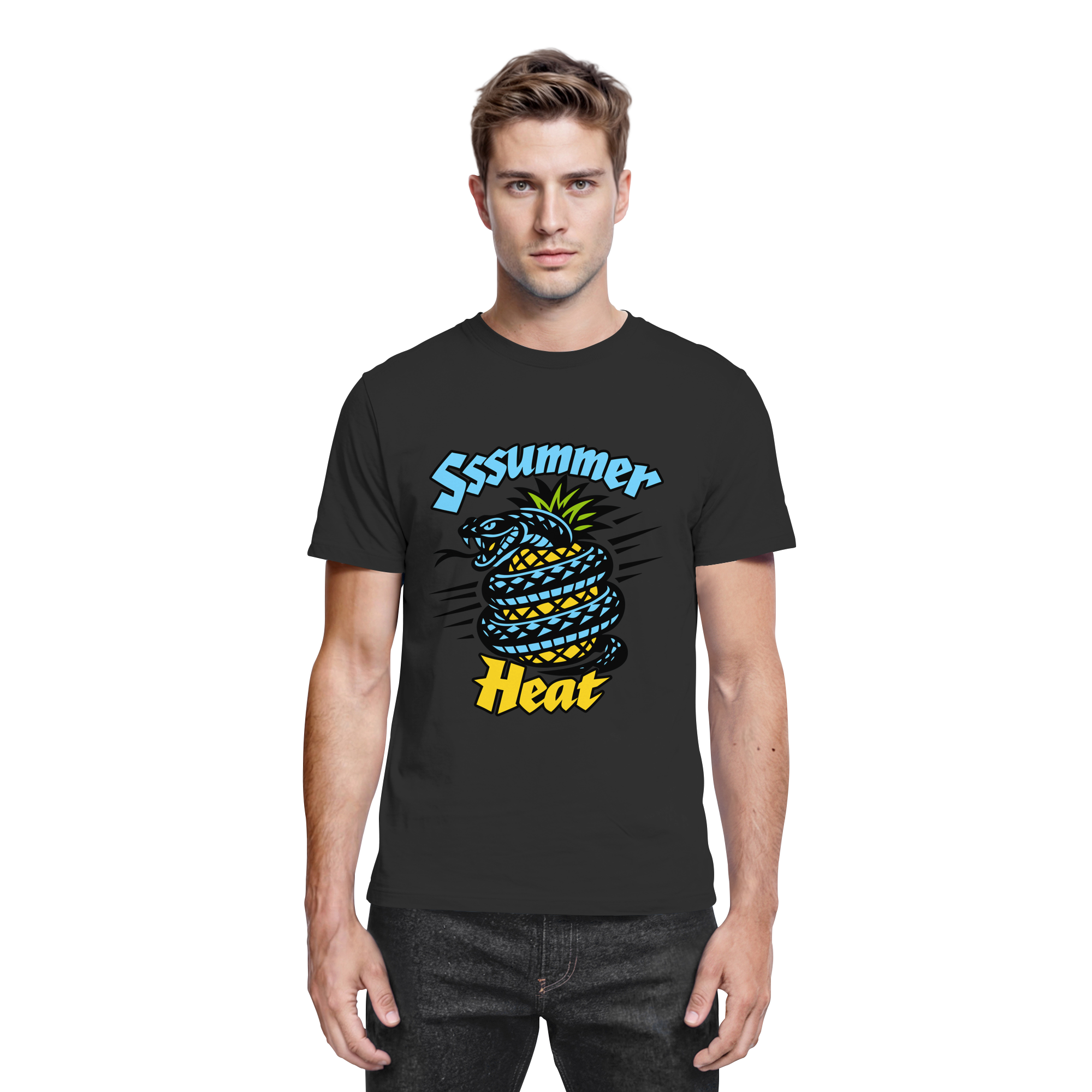 Sssssummer Heat Schlange – Ananas Viper - Premium Shirt