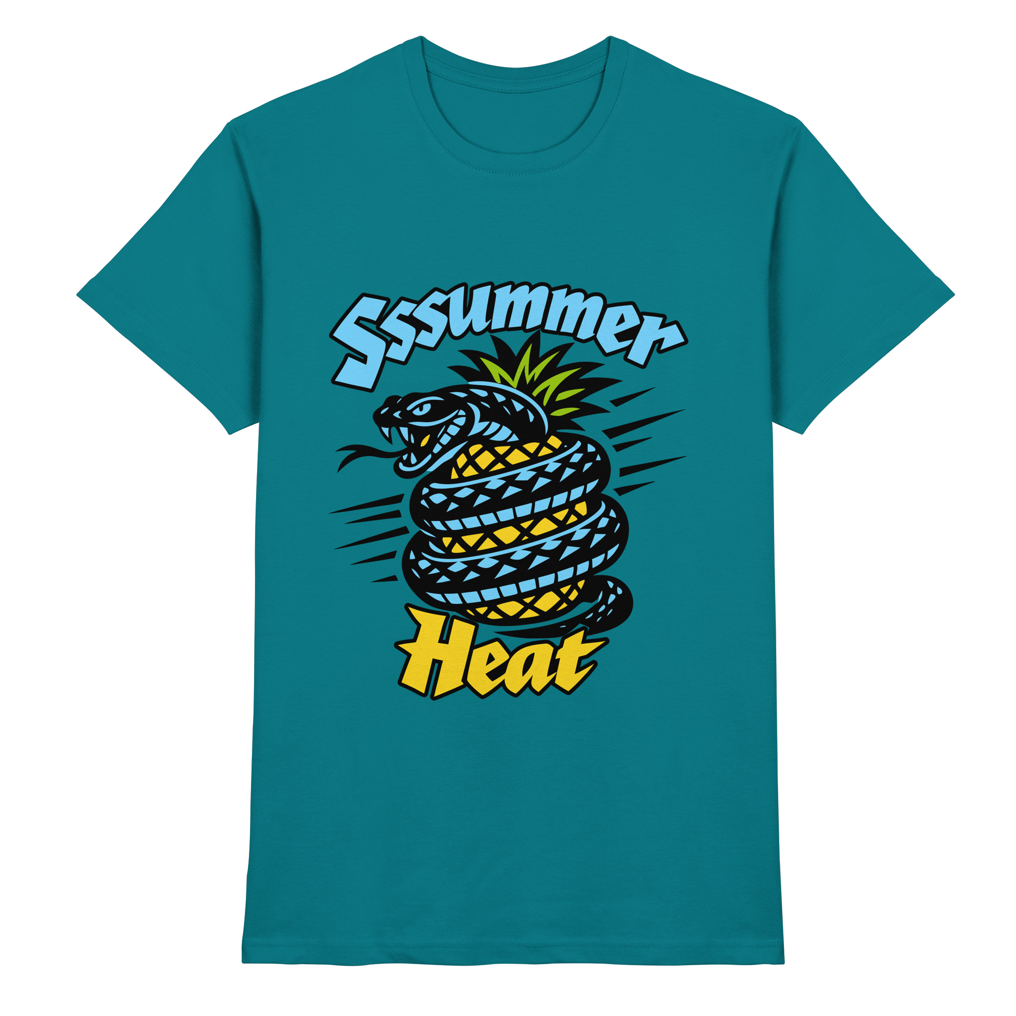 Sssssummer Heat Schlange – Ananas Viper - Premium Shirt