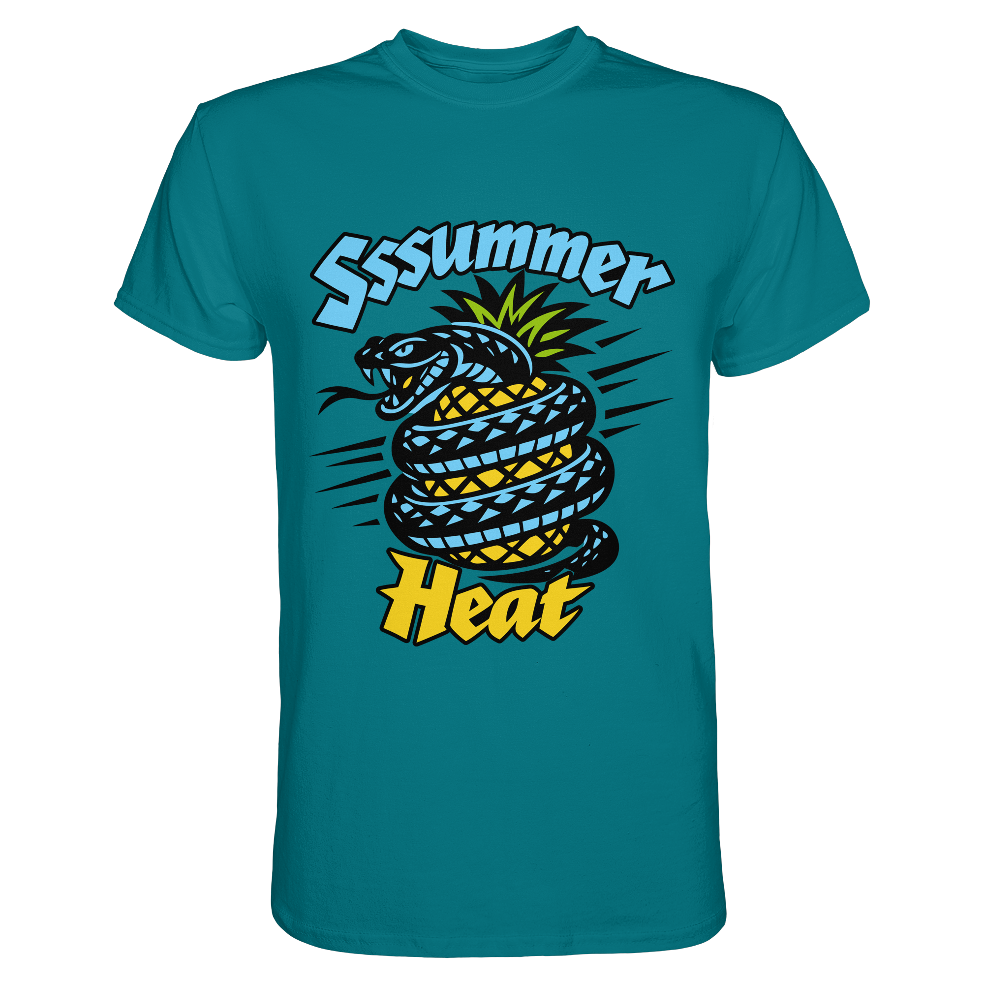 Sssssummer Heat Schlange – Ananas Viper - Premium Shirt