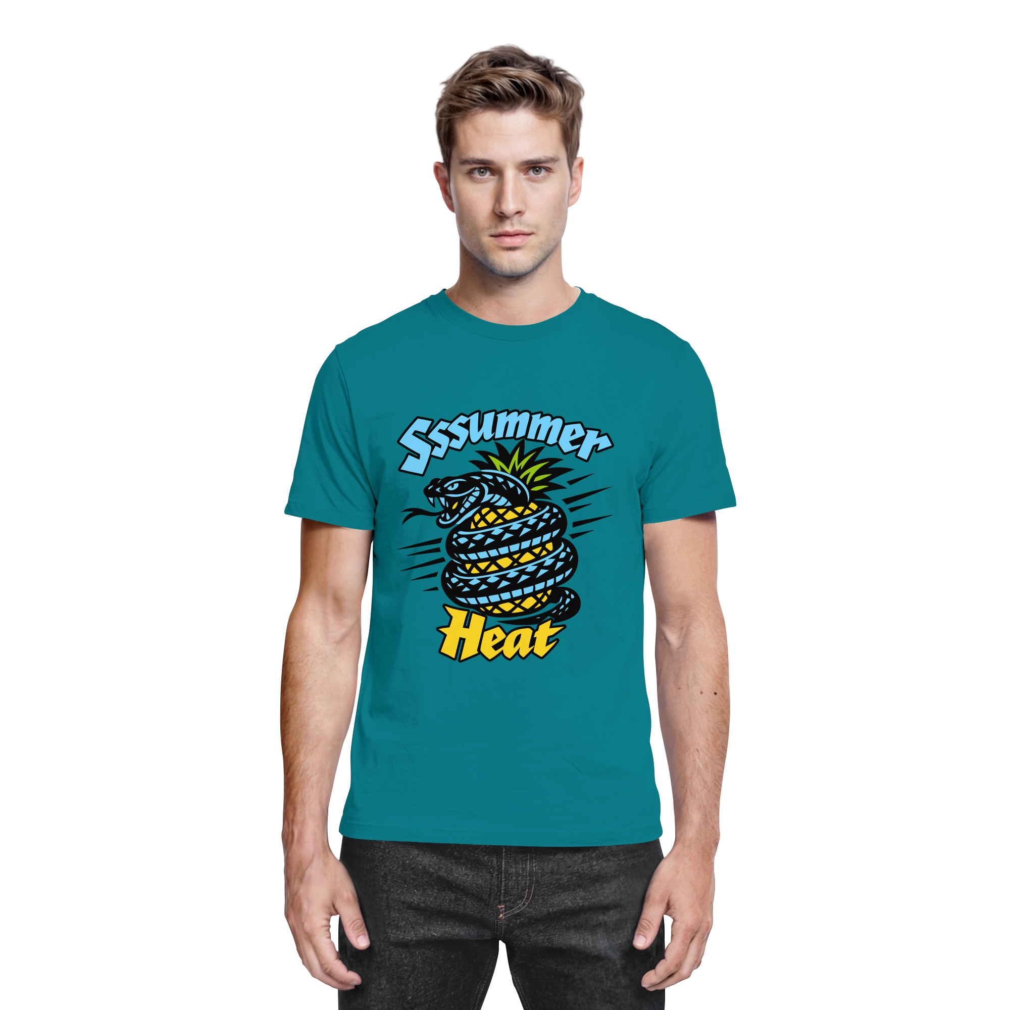 Sssssummer Heat Schlange – Ananas Viper - Premium Shirt