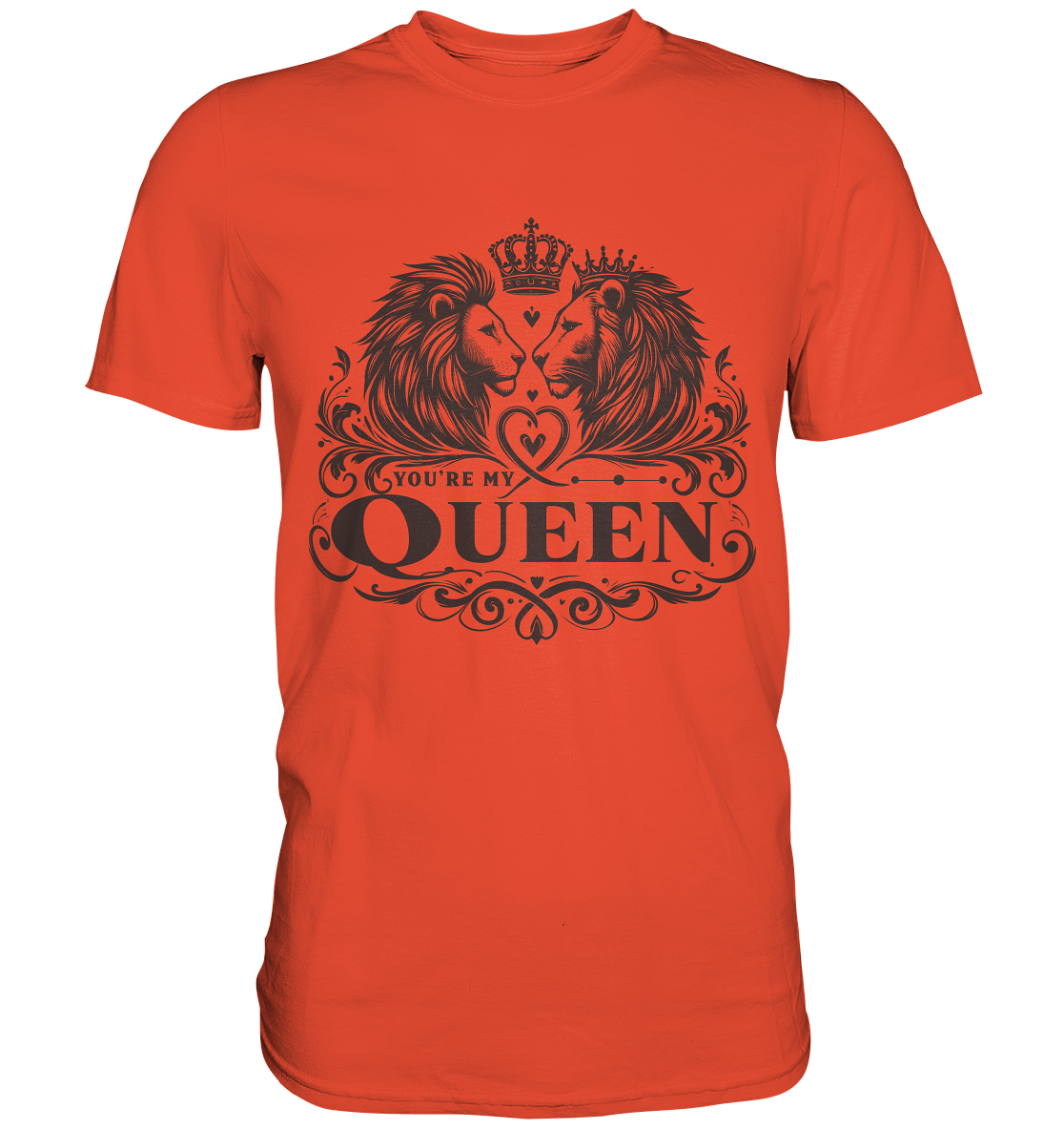 You're My Queen - Königliches Löwenpaar Design im Vintage-Stil - PremiFaunaFeels OnlineshopQueen -