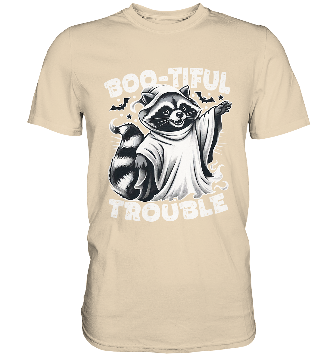 Boo-tiful Trouble – Der freche Waschbär mit Geister-Charm! - Premium SFaunaFeels OnlineshopBoo-tiful Trouble – Der freche Waschbä