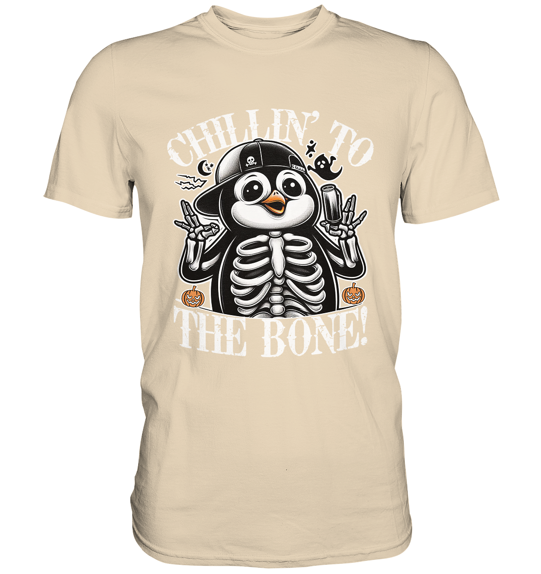 Chillin' to the Bone – Der coolste Pinguin mit Gruselcharme! - PremiumFaunaFeels OnlineshopBone – Der coolste Pinguin mit Gruselcharme