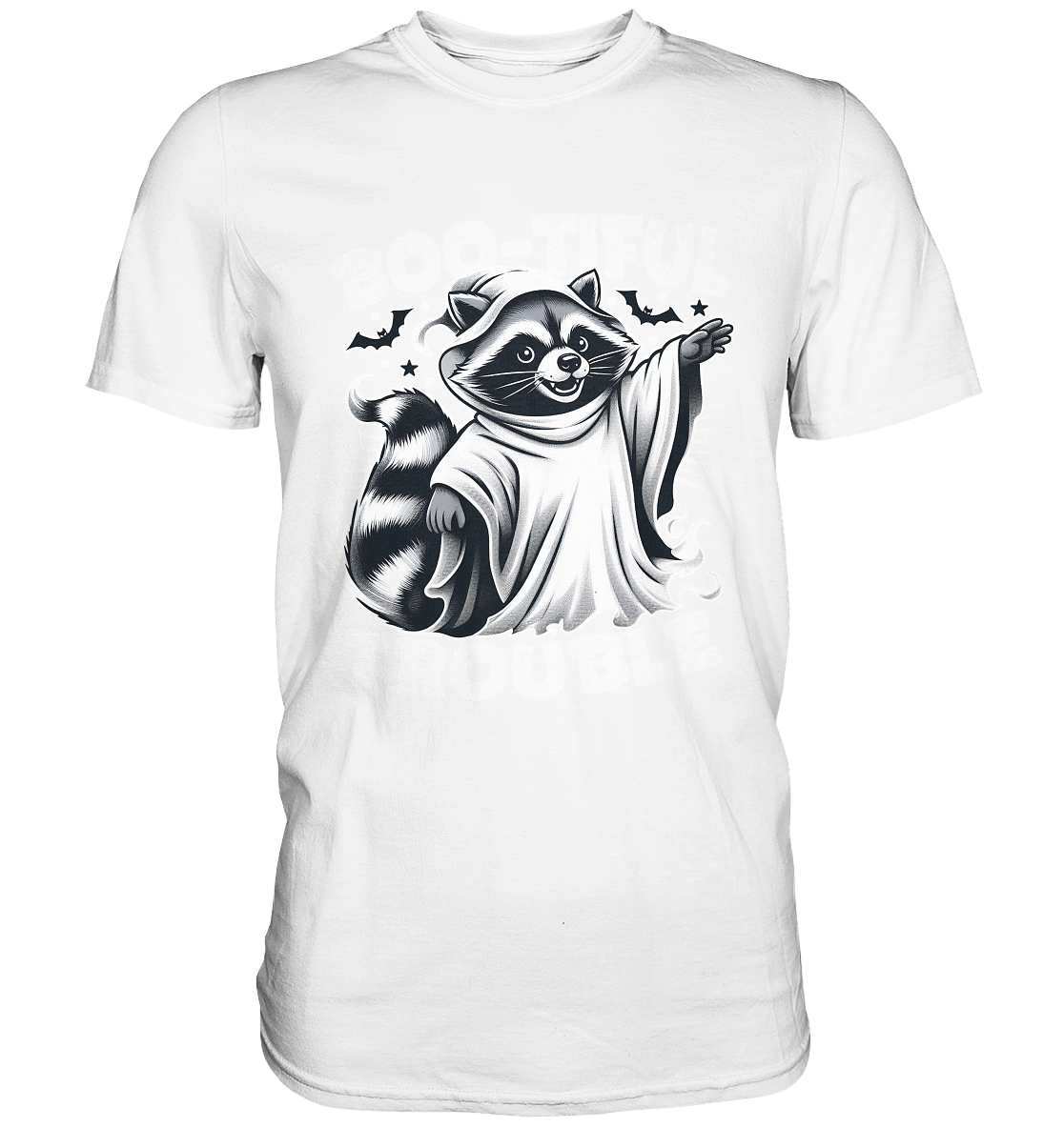 Boo-tiful Trouble – Der freche Waschbär mit Geister-Charm! - Premium SFaunaFeels OnlineshopBoo-tiful Trouble – Der freche Waschbä