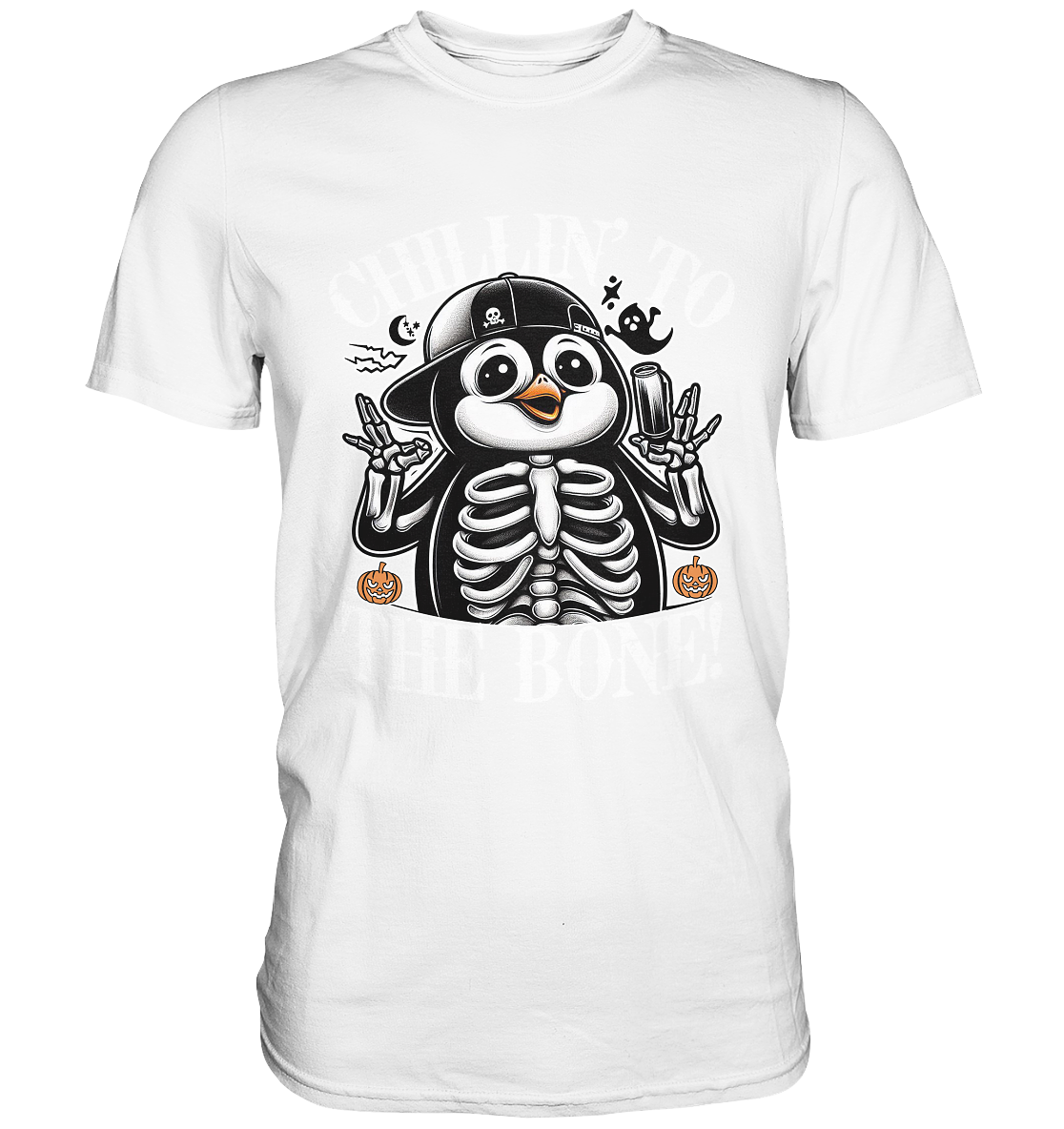 Chillin' to the Bone – Der coolste Pinguin mit Gruselcharme! - PremiumFaunaFeels OnlineshopBone – Der coolste Pinguin mit Gruselcharme