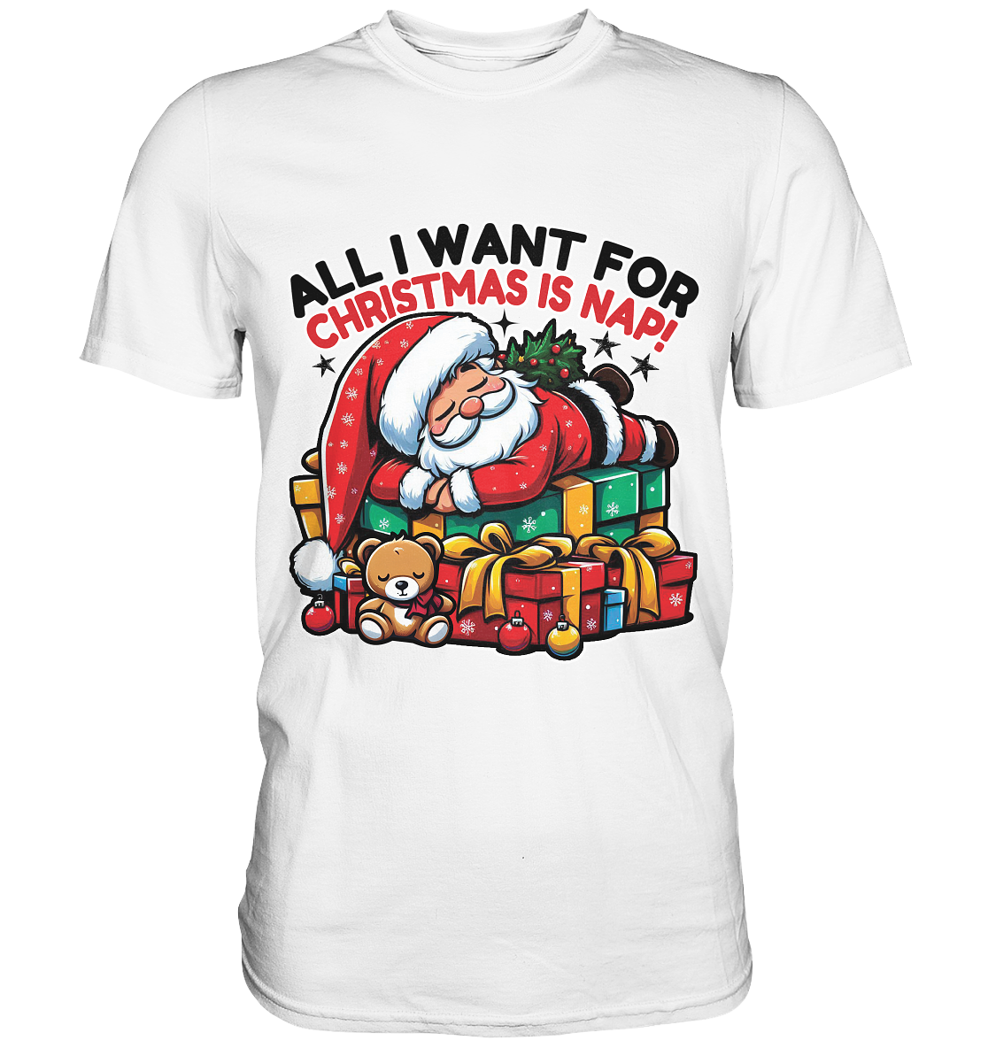 All I Want for Christmas Is Nap – Der entspannte Weihnachtsmann! - PreFaunaFeels OnlineshopNap – Der entspannte Weihnachtsmann