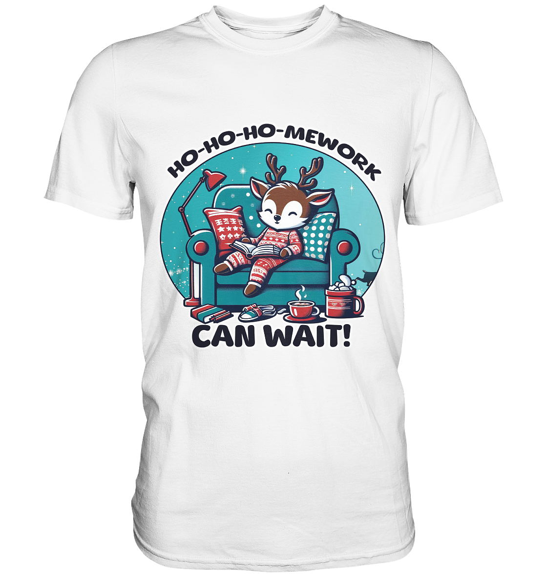 Ho-Ho-Ho-mework Can Wait – Das gemütliche Rentier im Weihnachtsschlaf!FaunaFeels OnlineshopHo-Ho-Ho-mework
