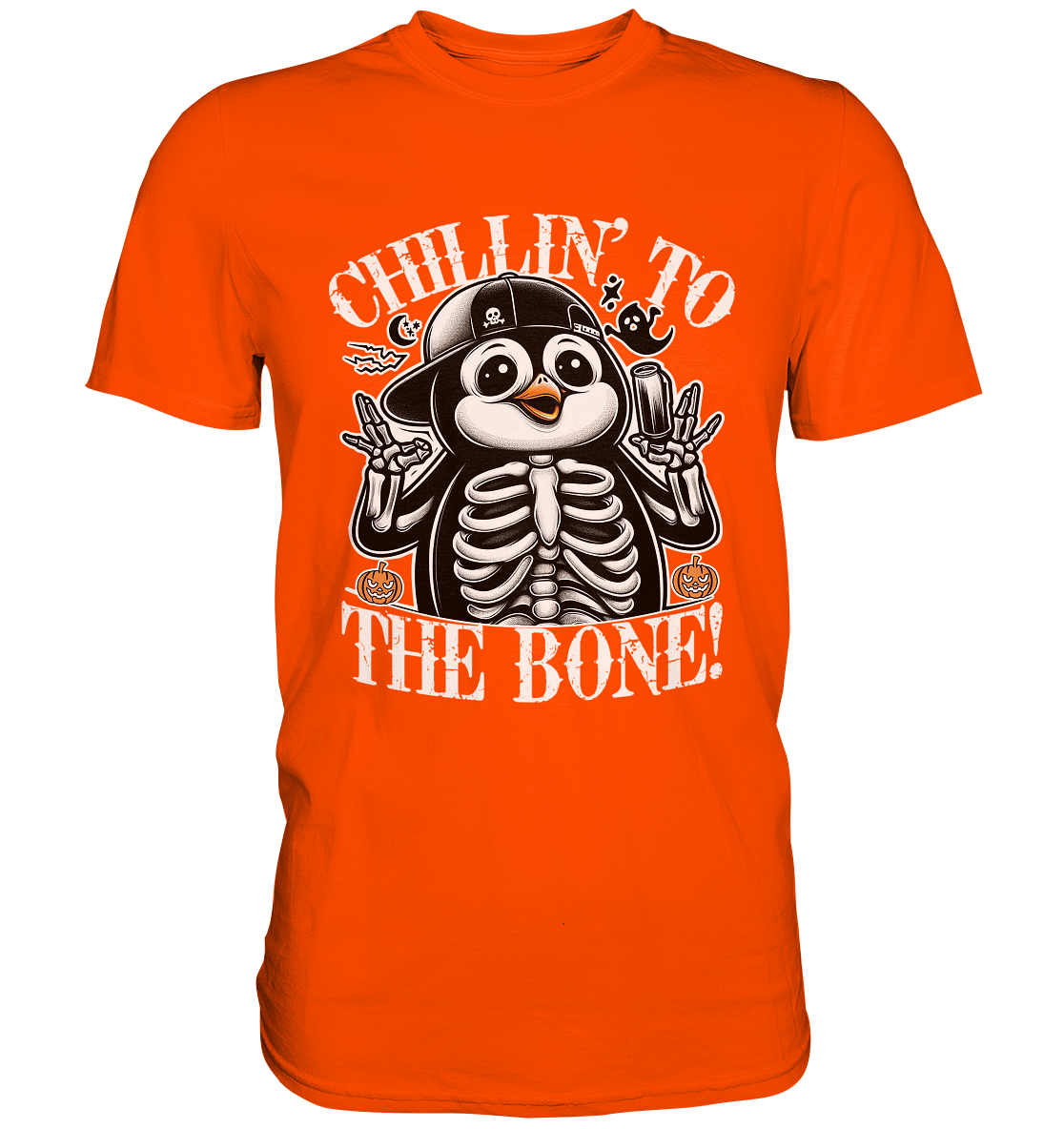 Chillin' to the Bone – Der coolste Pinguin mit Gruselcharme! - PremiumFaunaFeels OnlineshopBone – Der coolste Pinguin mit Gruselcharme