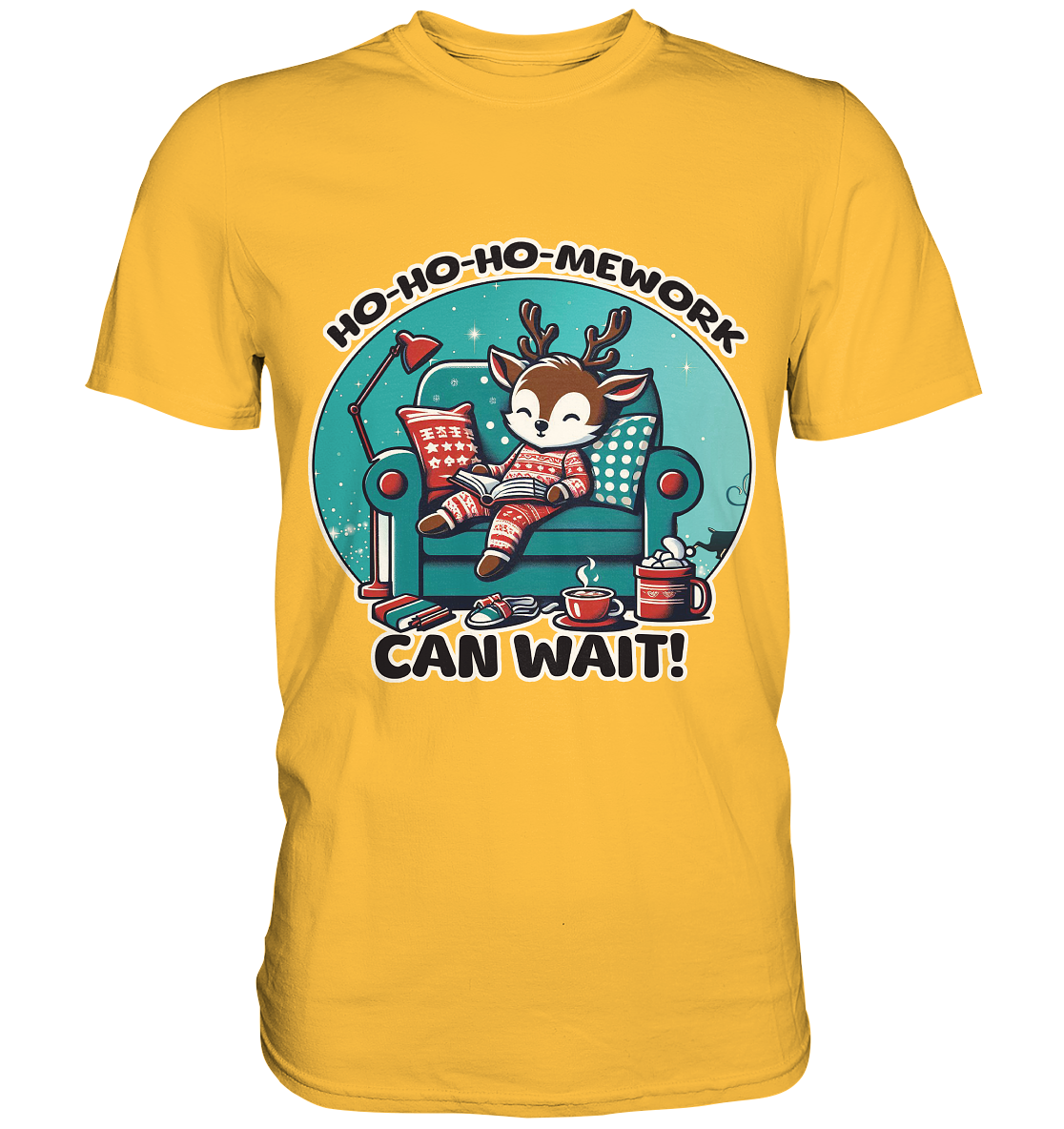 Ho-Ho-Ho-mework Can Wait – Das gemütliche Rentier im Weihnachtsschlaf!FaunaFeels OnlineshopHo-Ho-Ho-mework