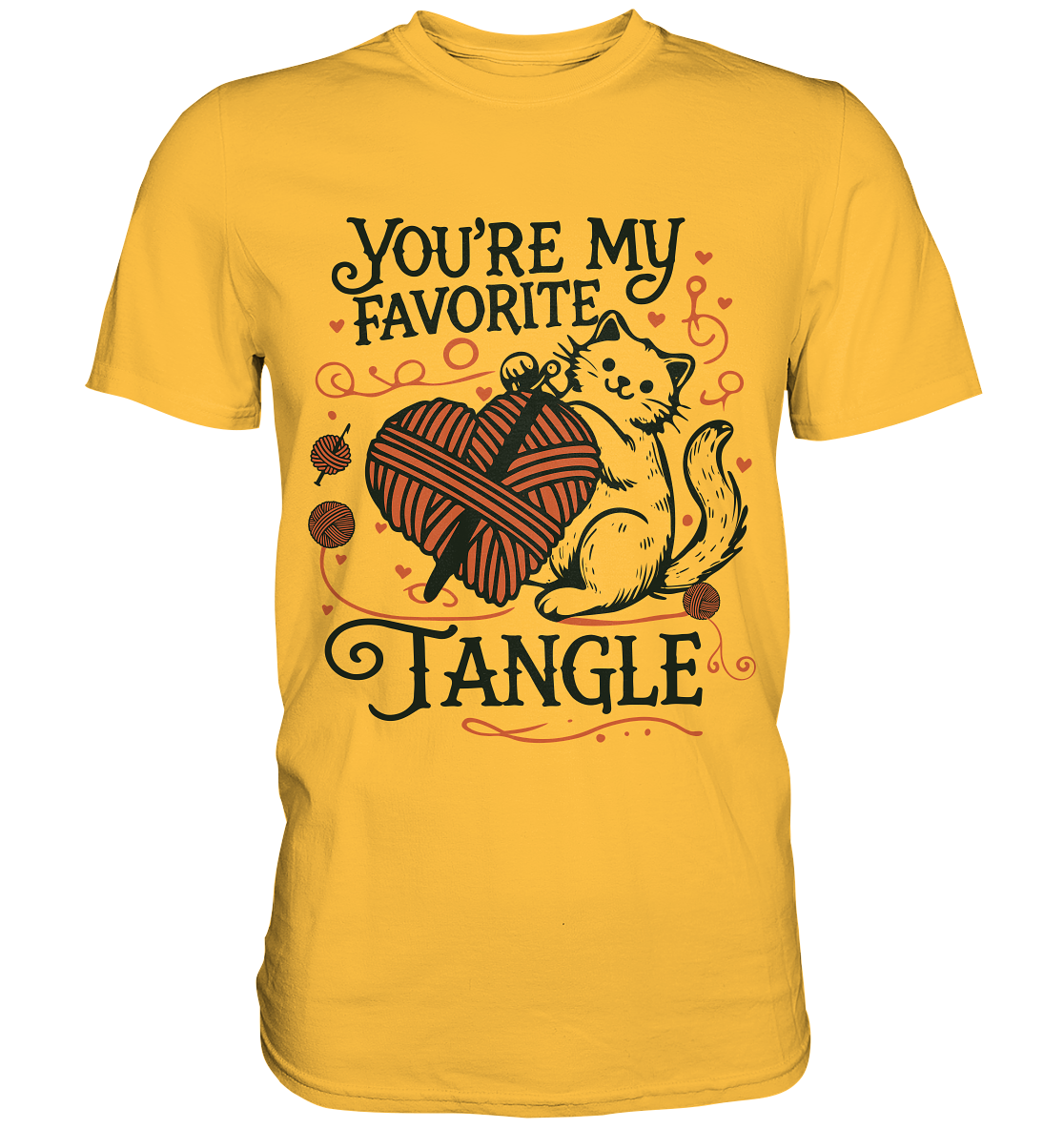 You are my favourite Tangle - Premium ShirtFaunaFeels Onlineshopfavourite Tangle - Premium Shirt