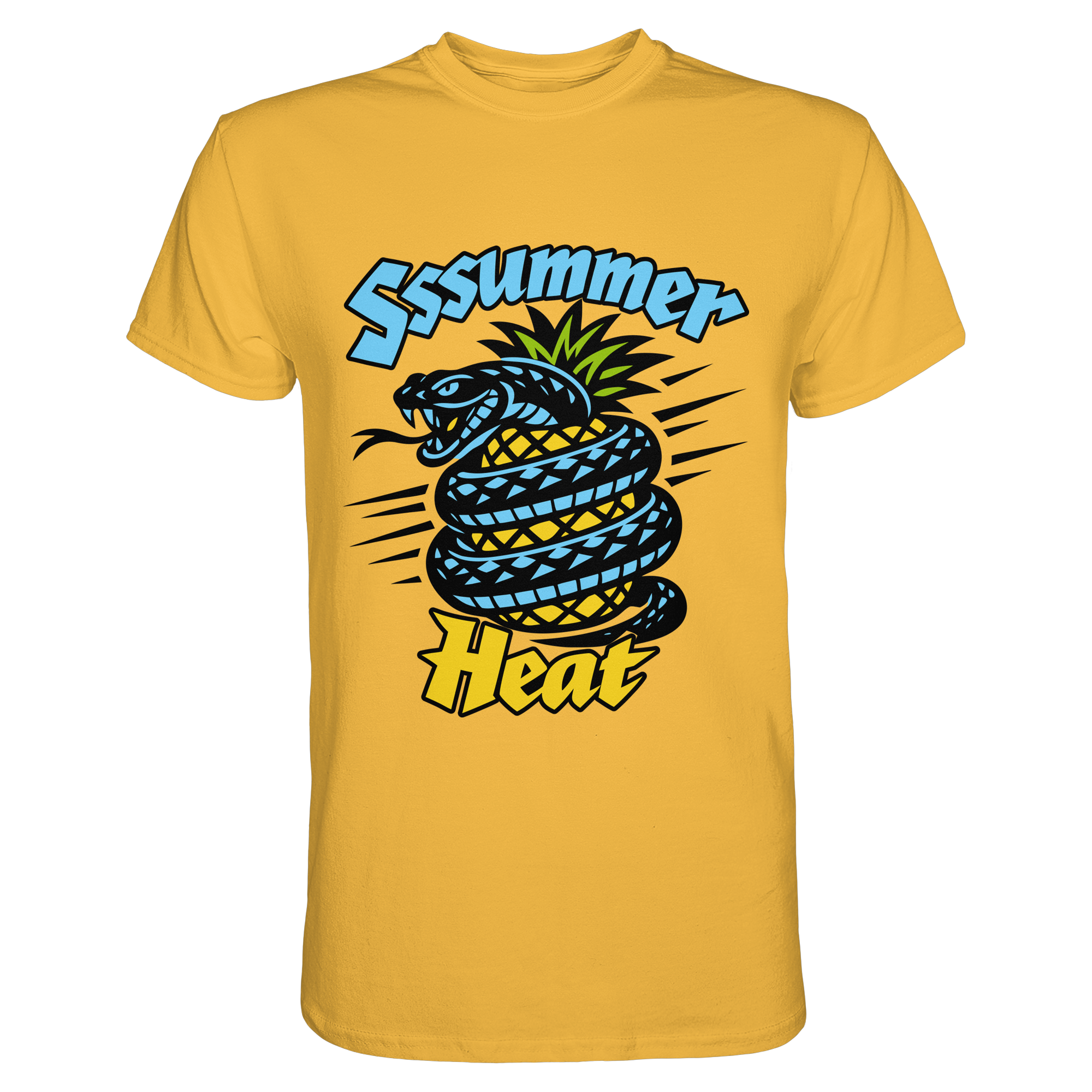Sssssummer Heat Schlange – Ananas Viper - Premium Shirt