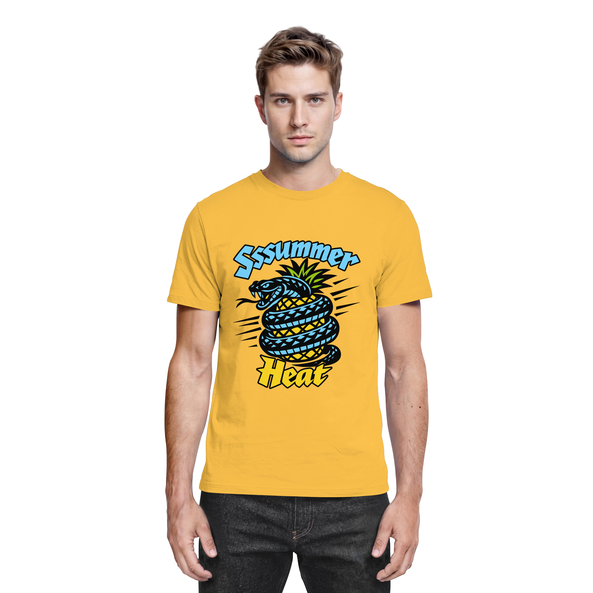 Sssssummer Heat Schlange – Ananas Viper - Premium Shirt