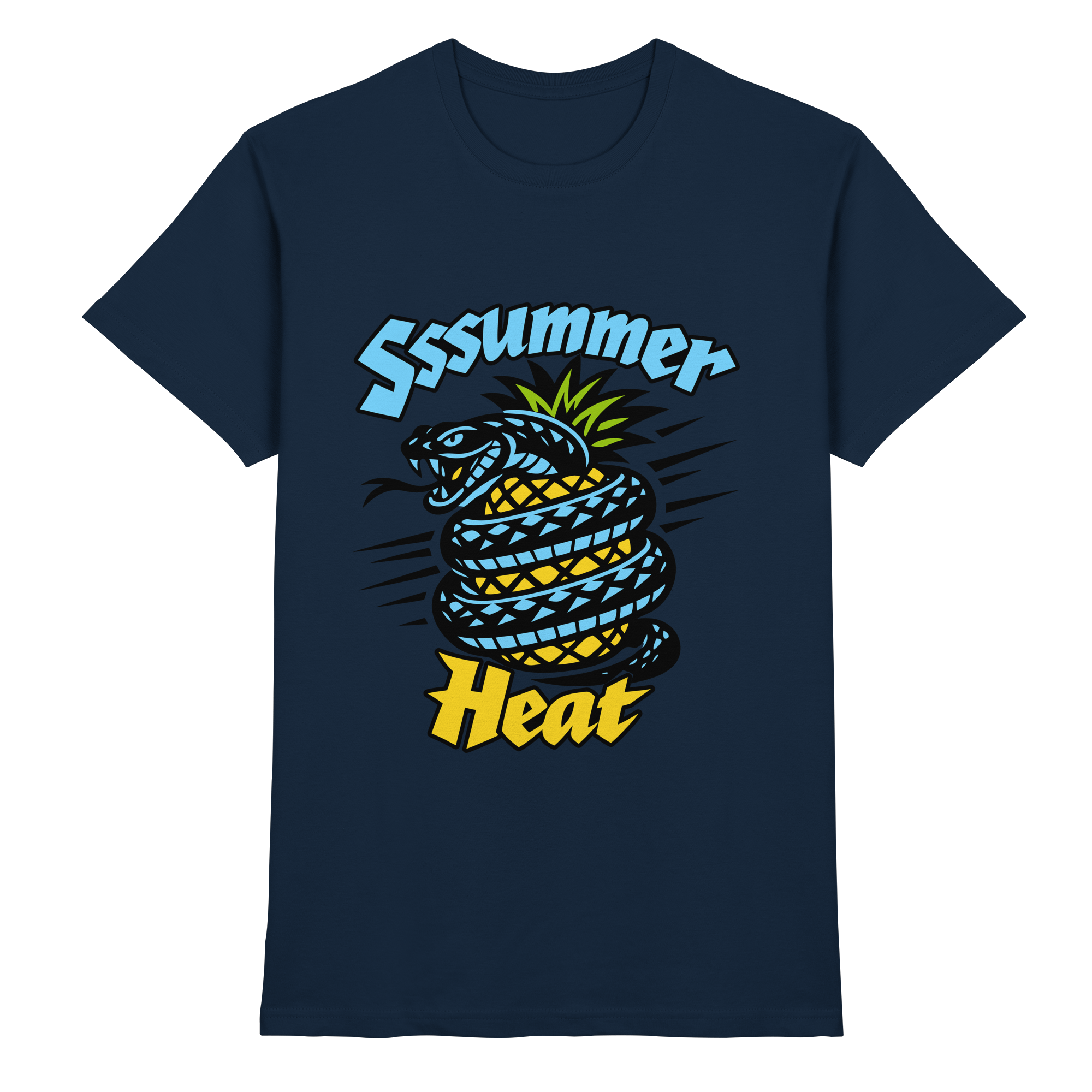 Sssssummer Heat Schlange – Ananas Viper - Premium Shirt