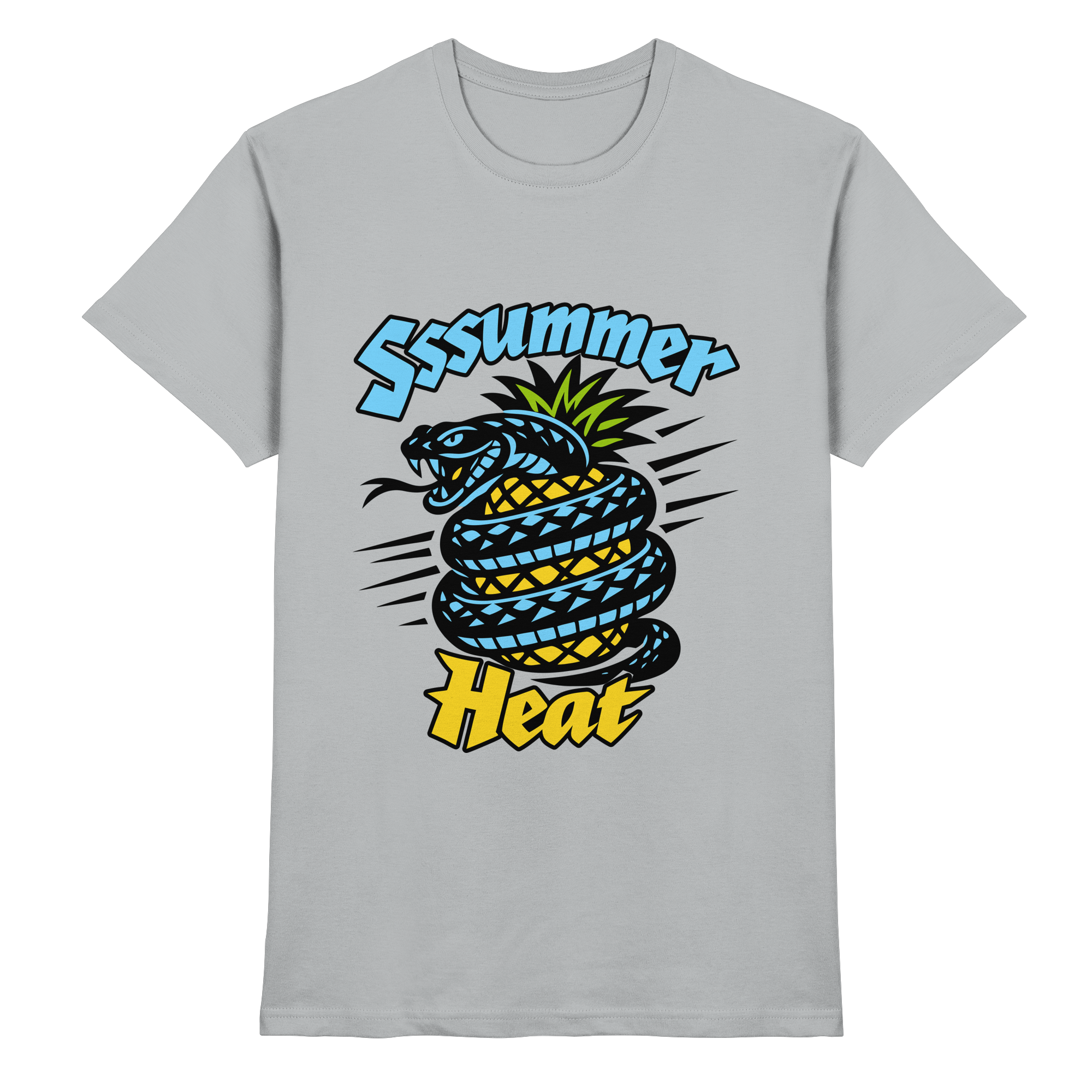Sssssummer Heat Schlange – Ananas Viper - Premium Shirt