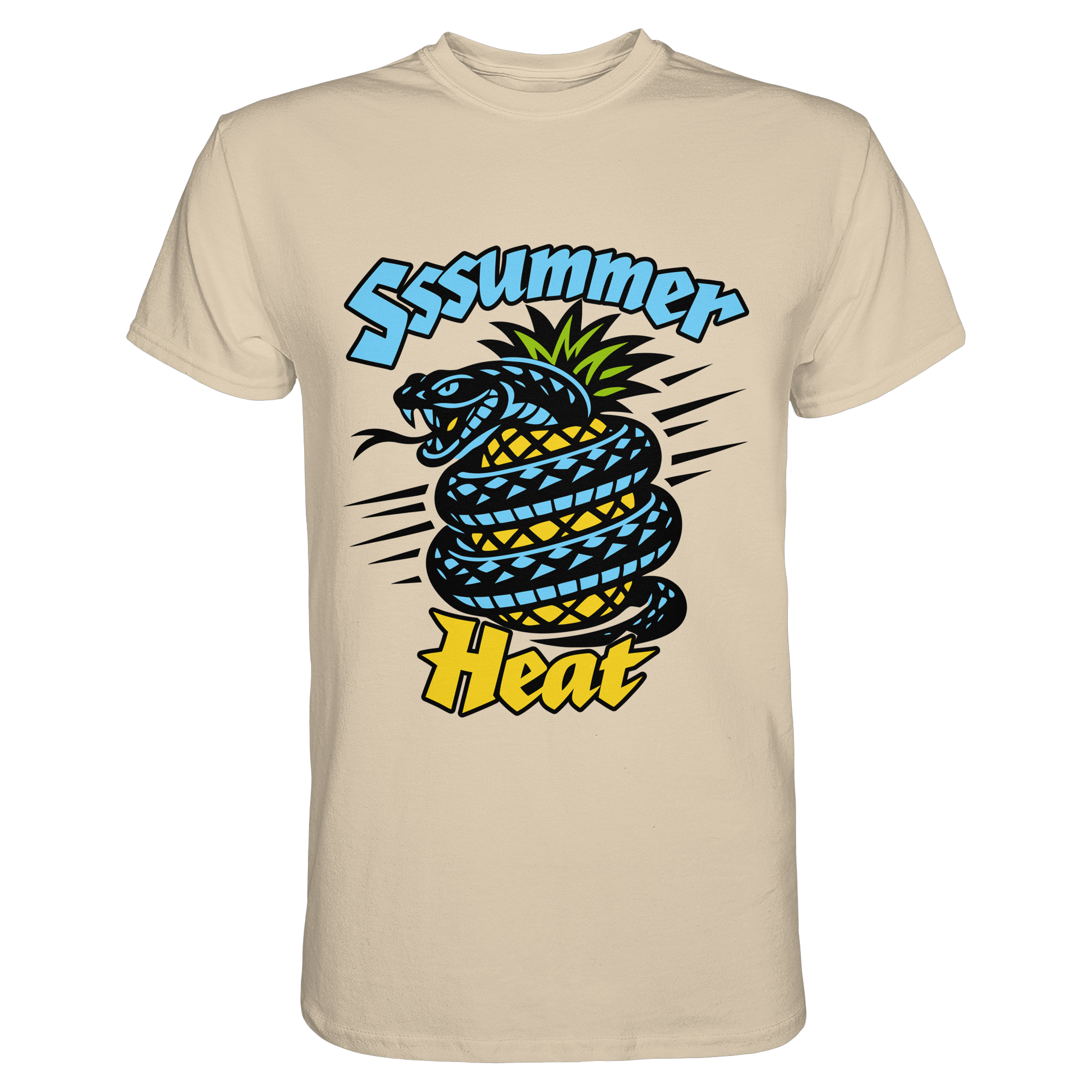 Sssssummer Heat Schlange – Ananas Viper - Premium Shirt