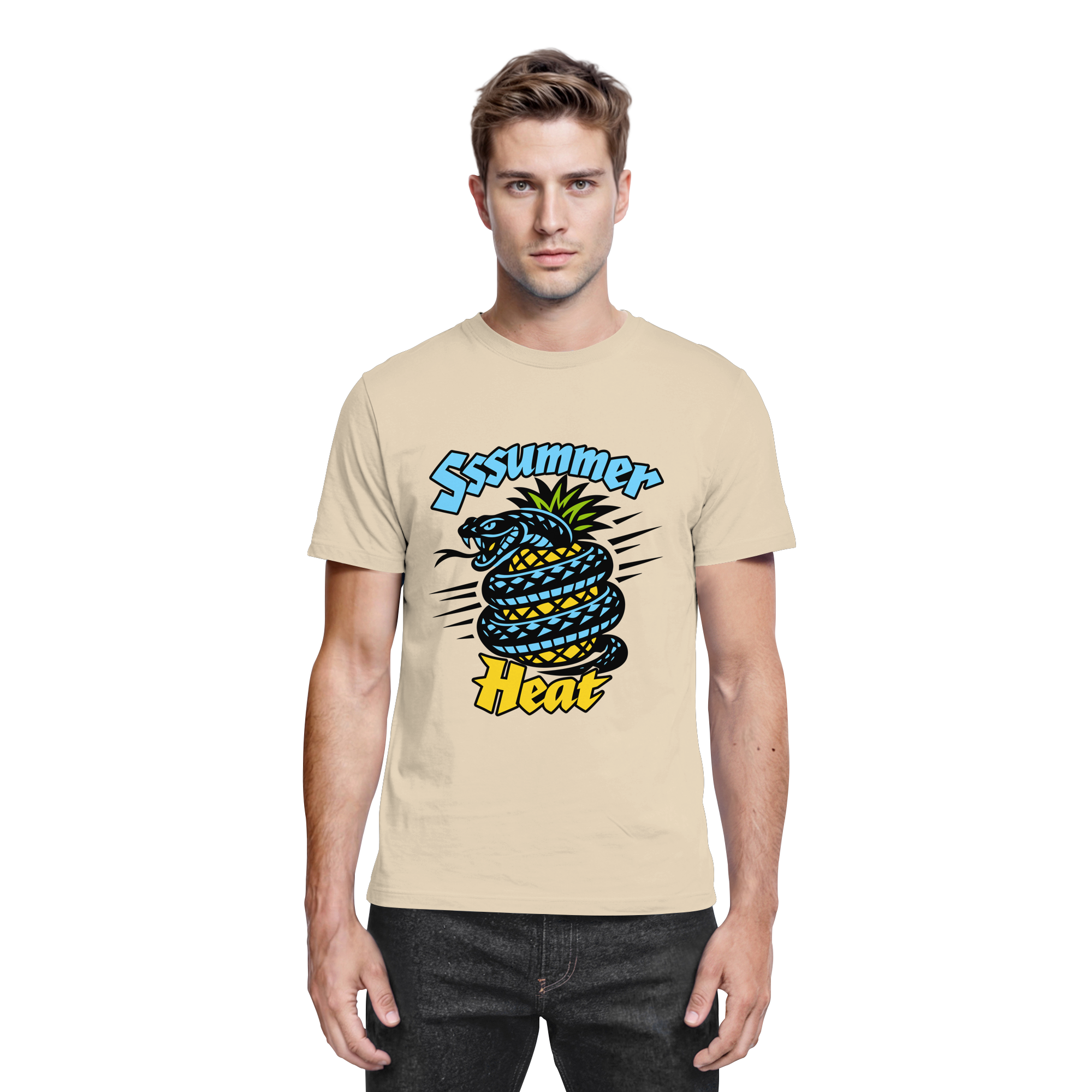 Sssssummer Heat Schlange – Ananas Viper - Premium Shirt