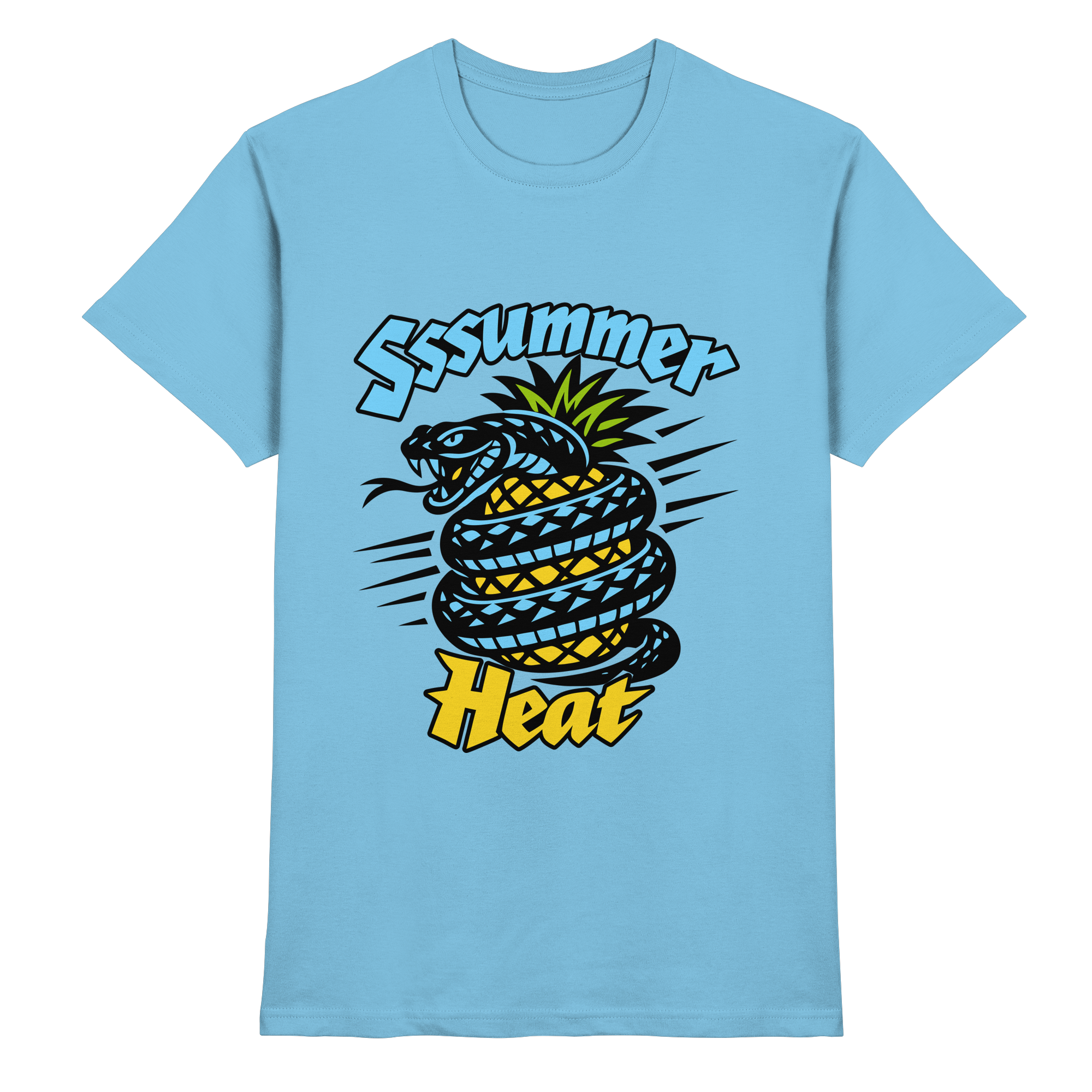Sssssummer Heat Schlange – Ananas Viper - Premium Shirt