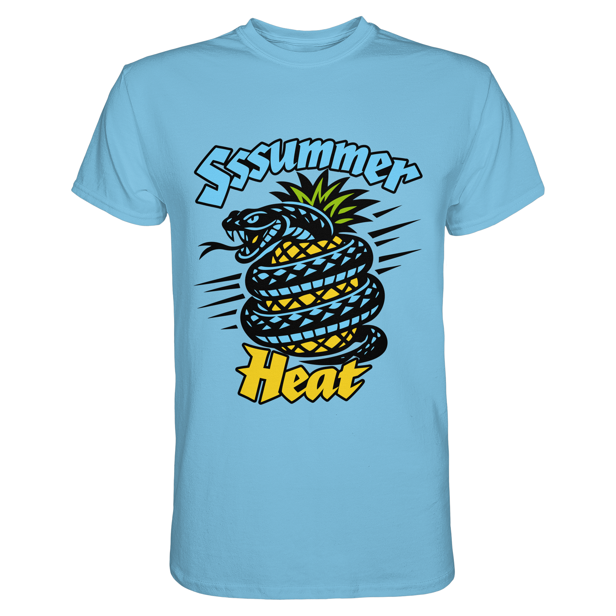 Sssssummer Heat Schlange – Ananas Viper - Premium Shirt