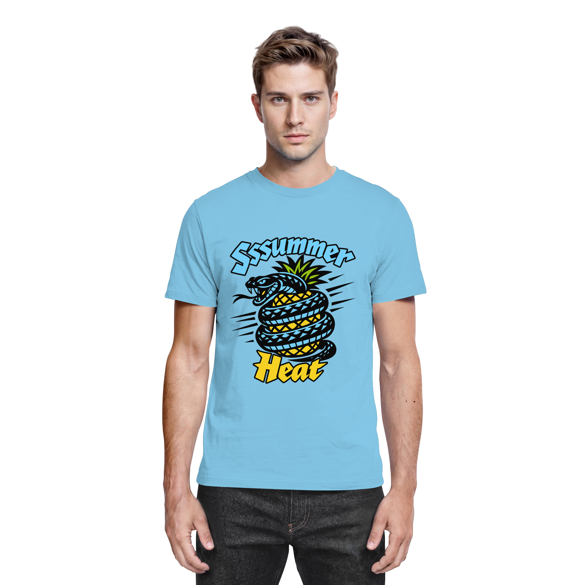 Sssssummer Heat Schlange – Ananas Viper - Premium Shirt