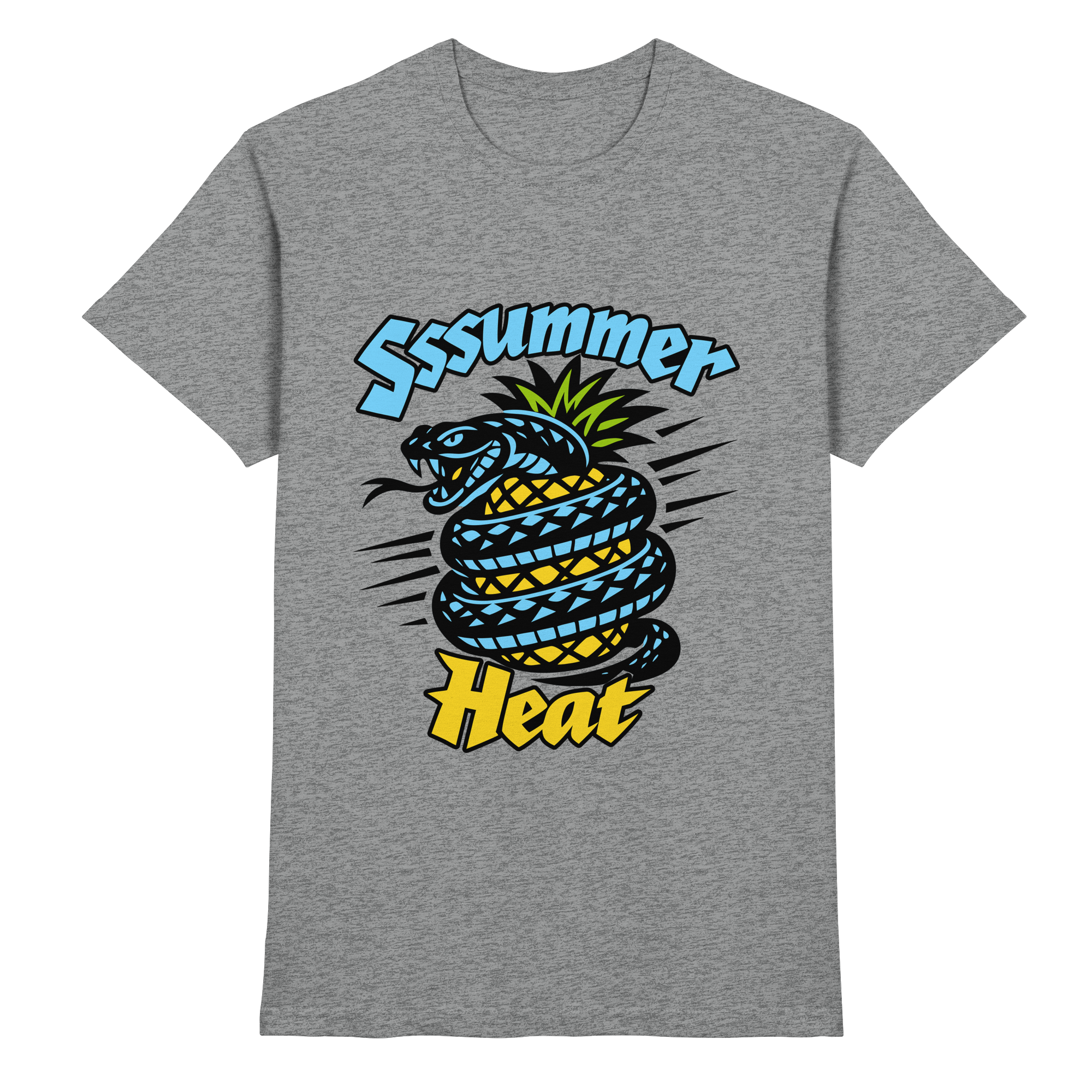 Sssssummer Heat Schlange – Ananas Viper - Premium Shirt