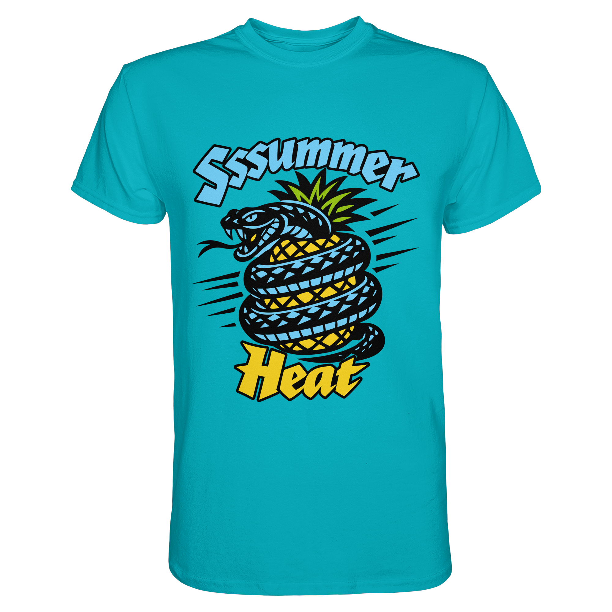 Sssssummer Heat Schlange – Ananas Viper - Premium Shirt