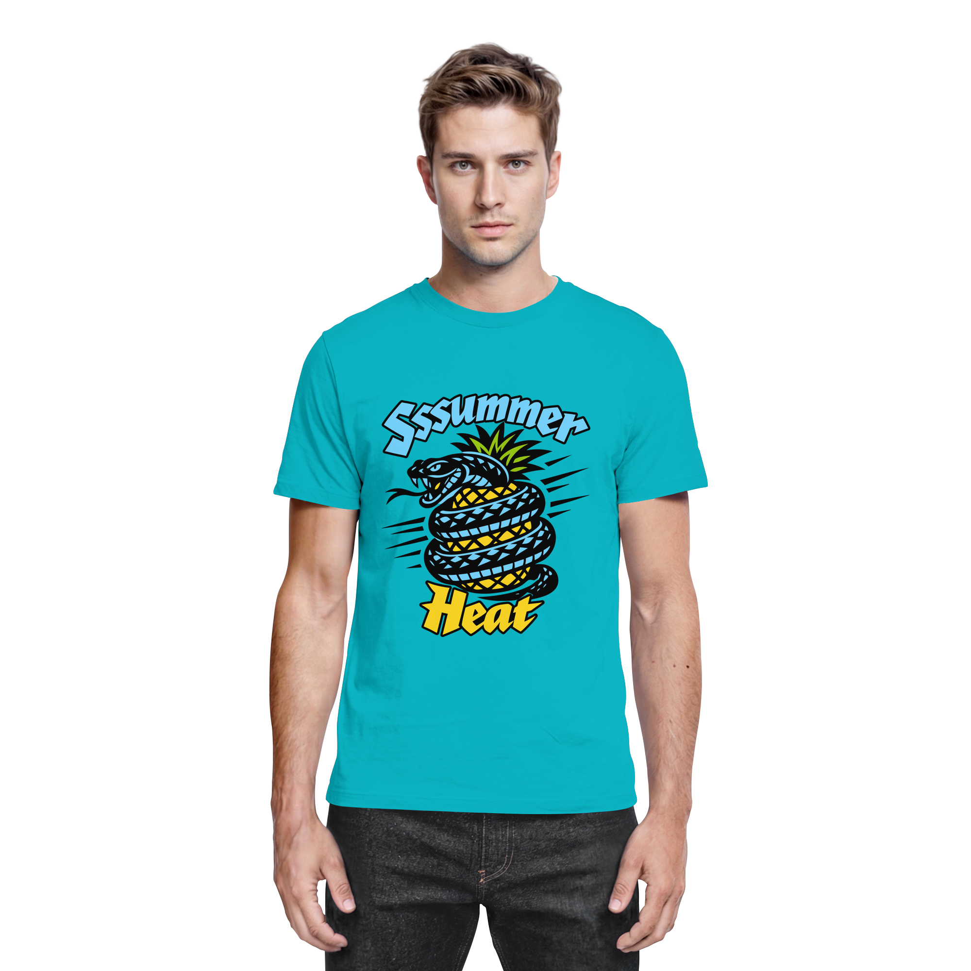 Sssssummer Heat Schlange – Ananas Viper - Premium Shirt