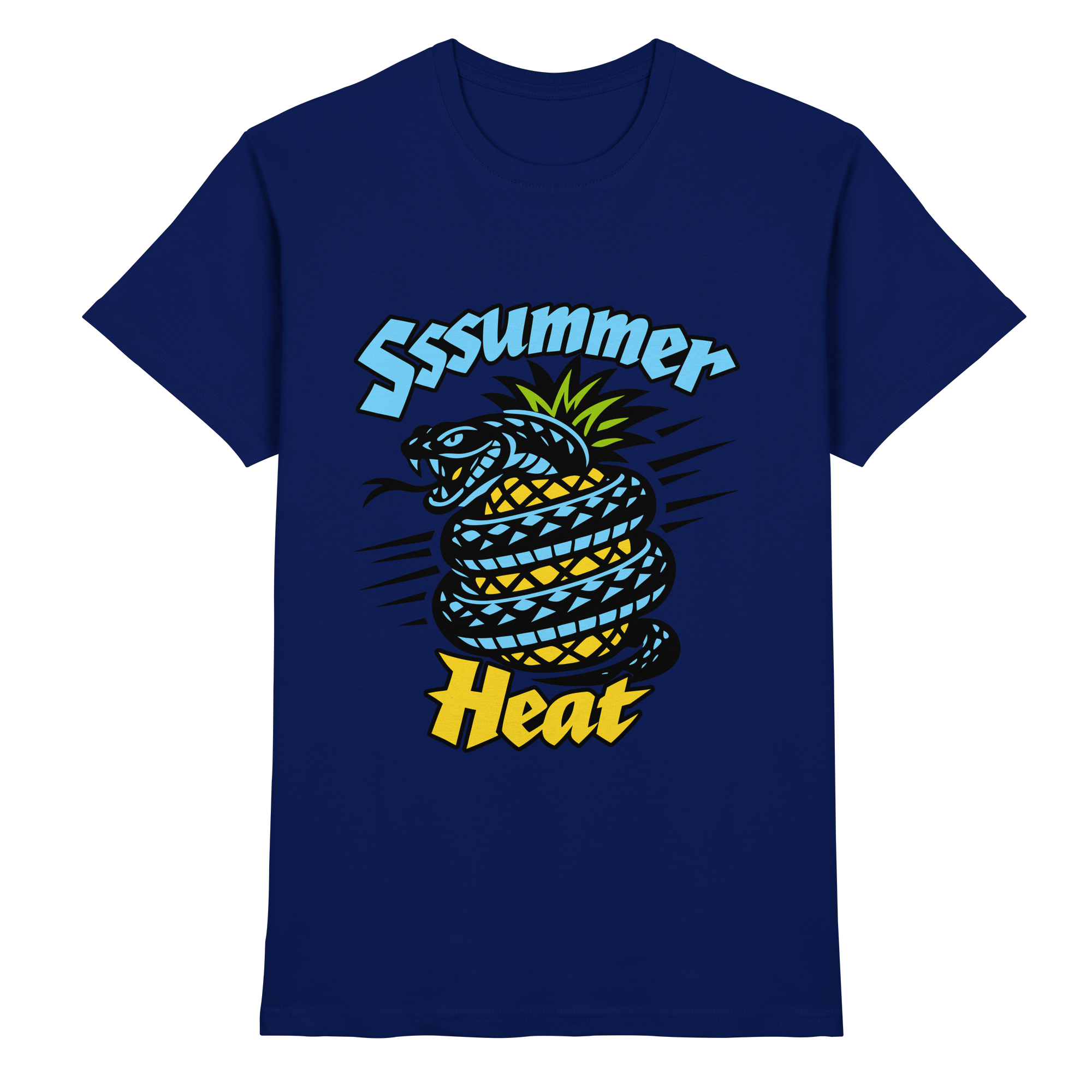 Sssssummer Heat Schlange – Ananas Viper - Premium Shirt