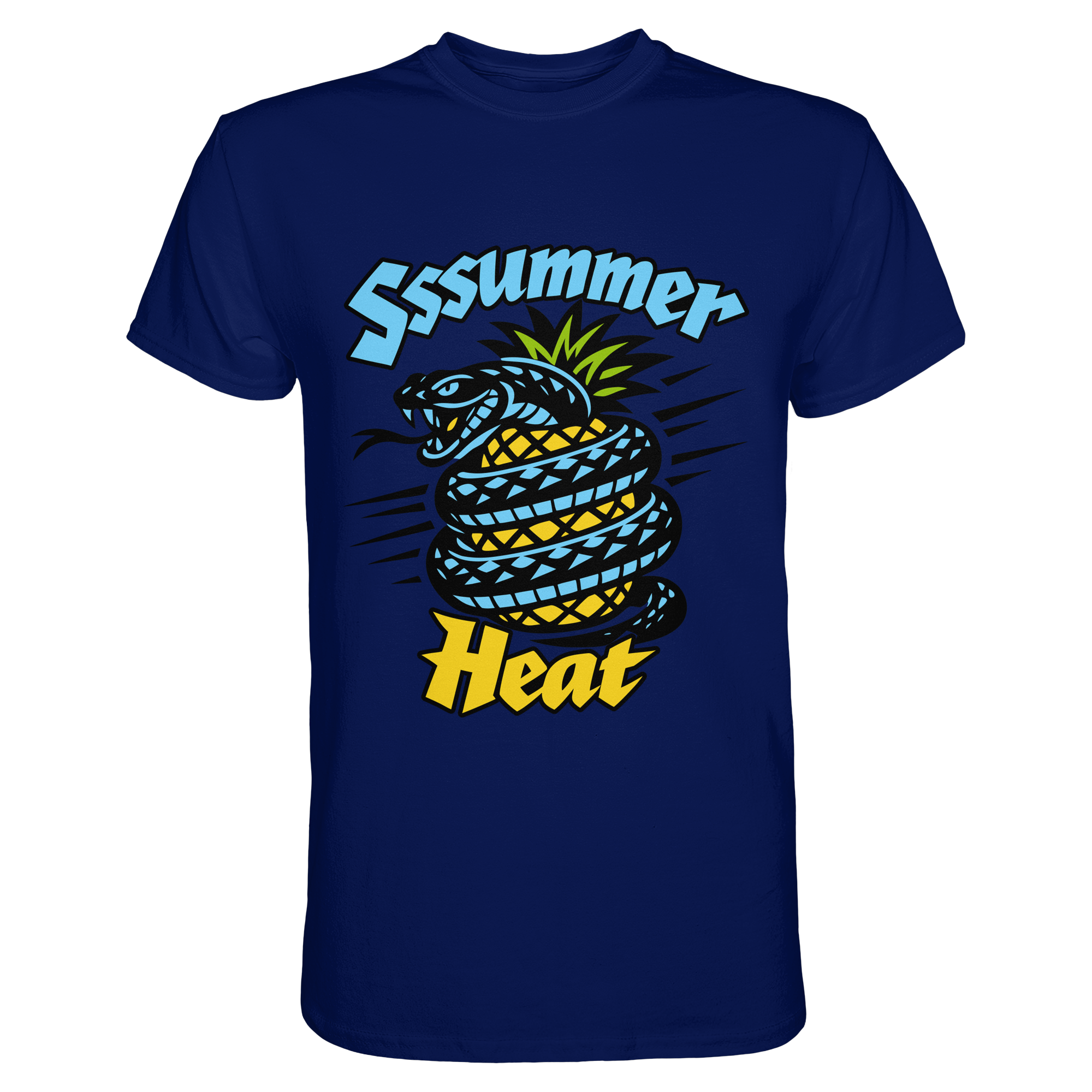 Sssssummer Heat Schlange – Ananas Viper - Premium Shirt