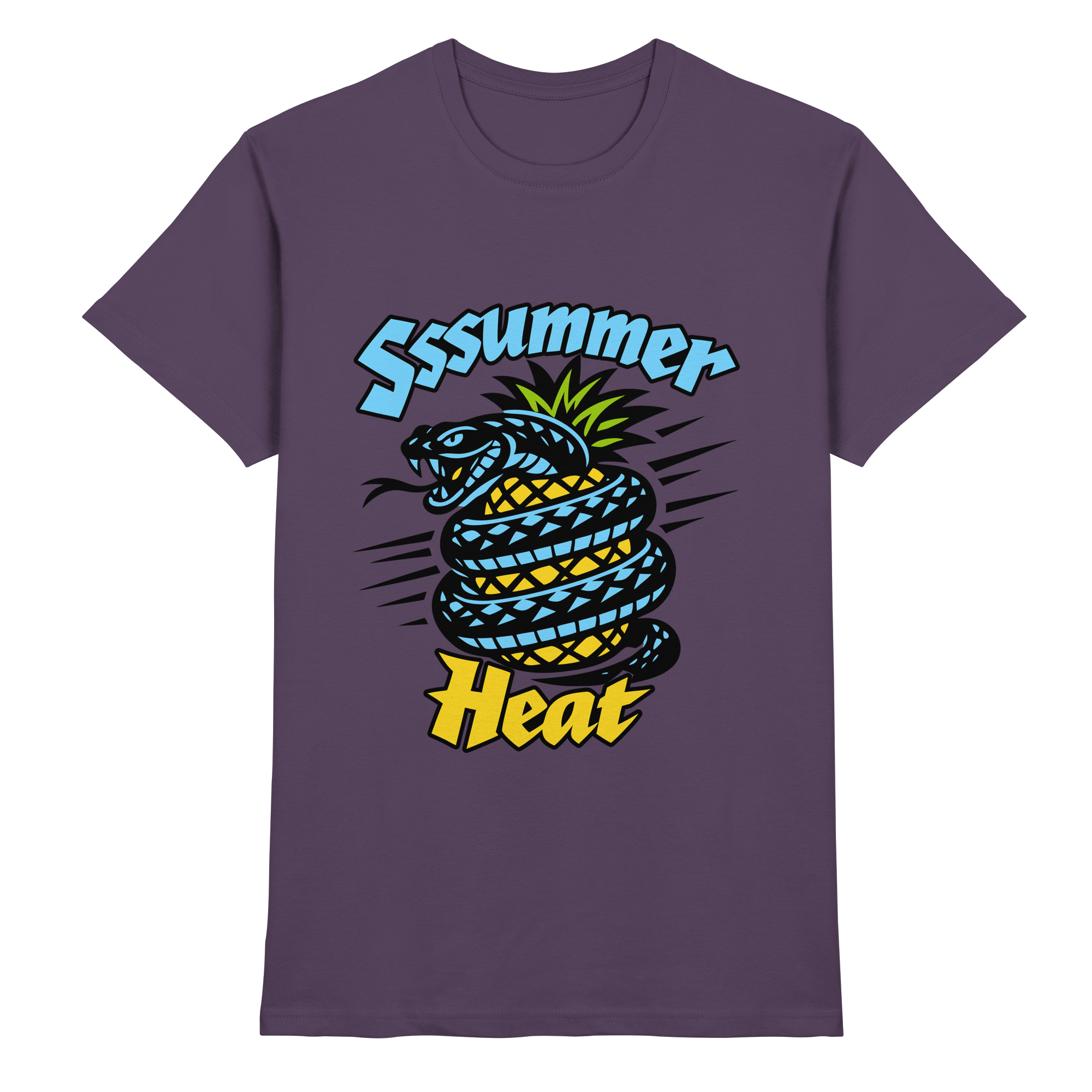 Sssssummer Heat Schlange – Ananas Viper - Premium Shirt