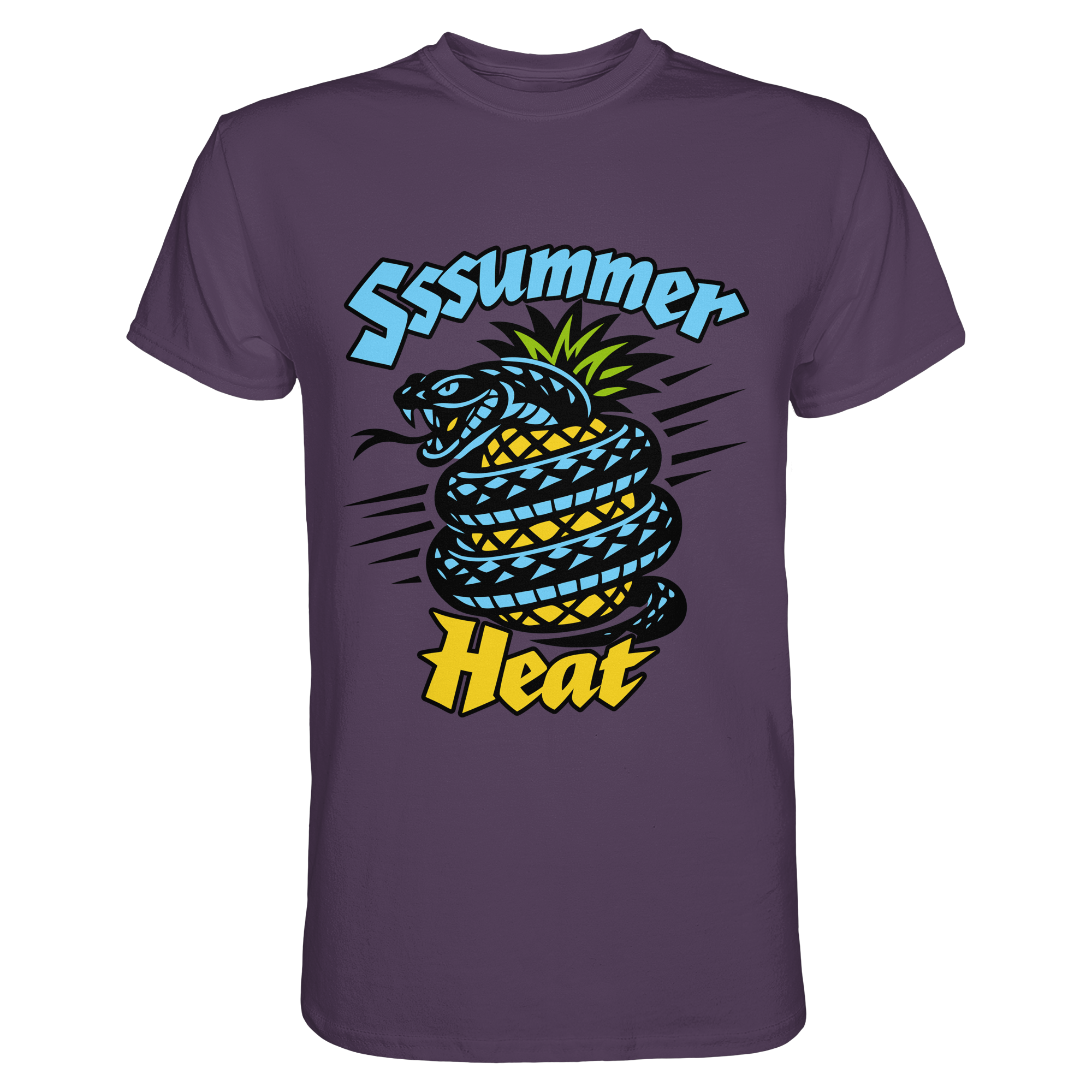 Sssssummer Heat Schlange – Ananas Viper - Premium Shirt