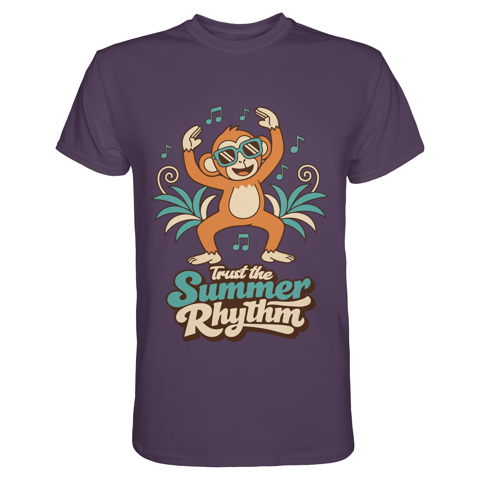 Trust the Summer Rhythm Affe – Tanzender Monkey - Premium Shirt