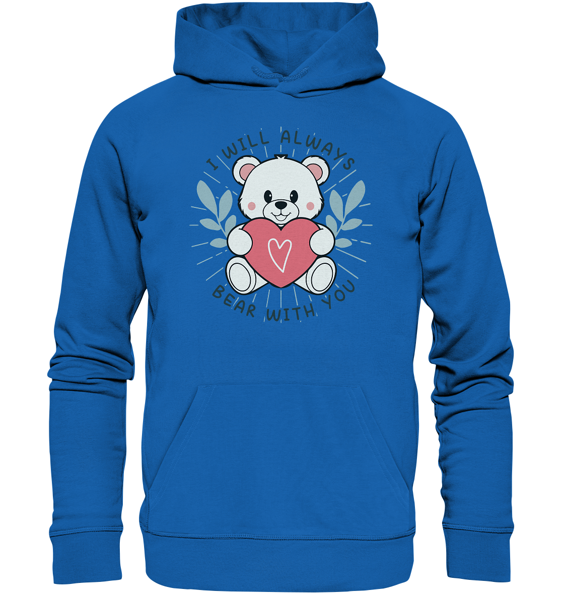 I Will Always Bear With You - Süßer Eisbär mit Herz Valentinsdesign - FaunaFeels OnlineshopI Will