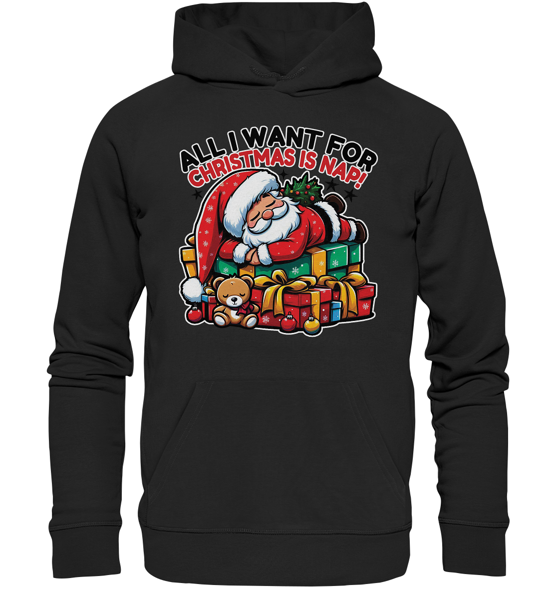 All I Want for Christmas Is Nap – Der entspannte Weihnachtsmann! - PreFaunaFeels OnlineshopNap – Der entspannte Weihnachtsmann