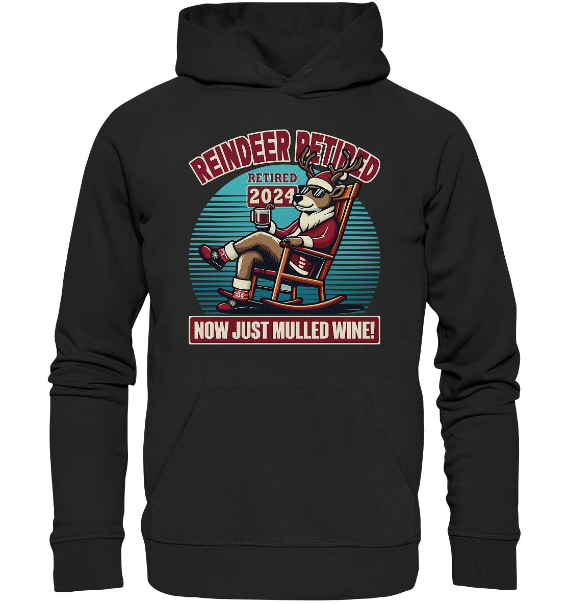 Reindeer Retired – Jetzt gibt's nur noch Glühwein! - Premium Unisex HoFaunaFeels OnlineshopReindeer Retired – Jetzt gibt'