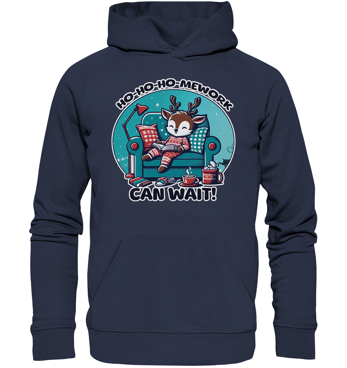 Ho-Ho-Ho-mework Can Wait – Das gemütliche Rentier im Weihnachtsschlaf!FaunaFeels OnlineshopHo-Ho-Ho-mework