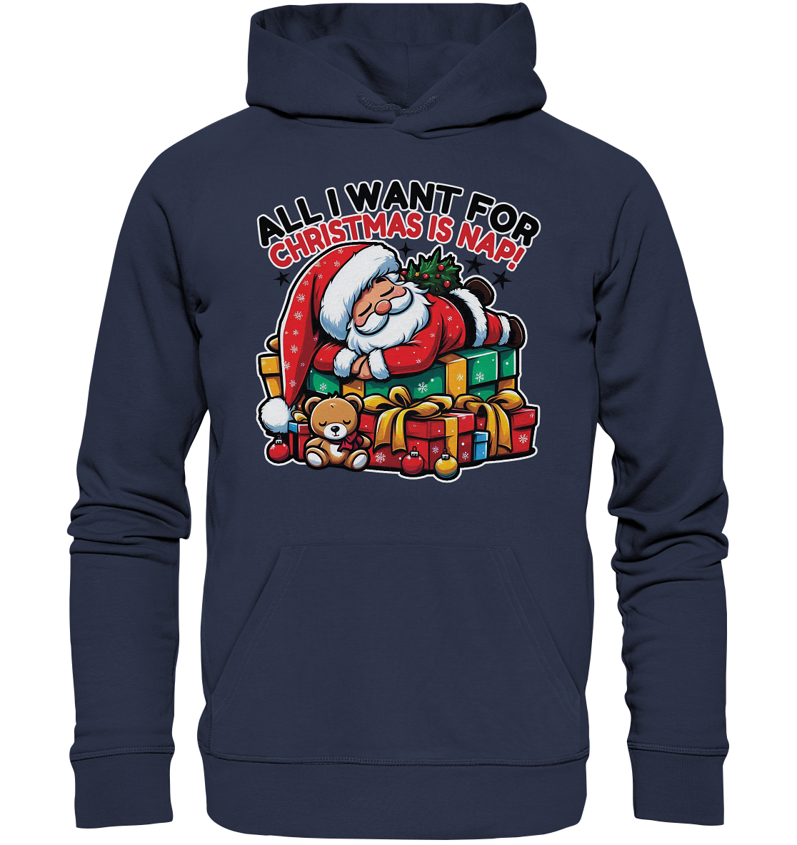 All I Want for Christmas Is Nap – Der entspannte Weihnachtsmann! - PreFaunaFeels OnlineshopNap – Der entspannte Weihnachtsmann