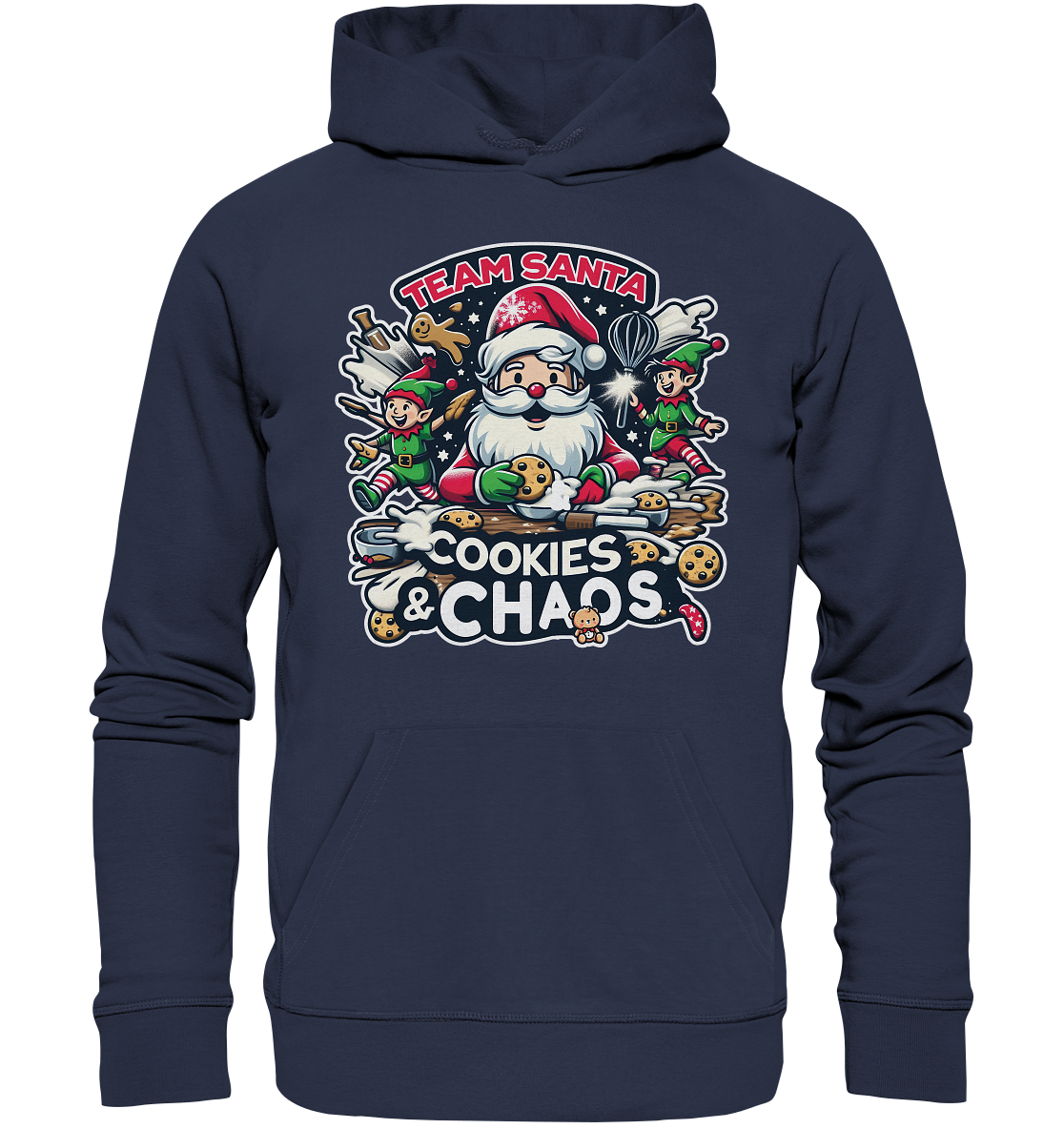 Team Santa – Cookies & Chaos! - Premium Unisex HoodieFaunaFeels OnlineshopTeam Santa – Cookies & Chaos