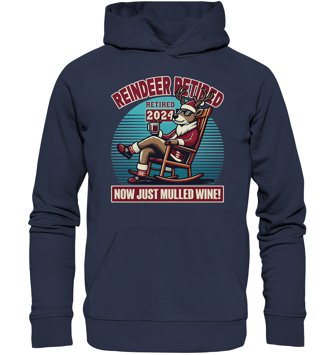 Reindeer Retired – Jetzt gibt's nur noch Glühwein! - Premium Unisex HoFaunaFeels OnlineshopReindeer Retired – Jetzt gibt'