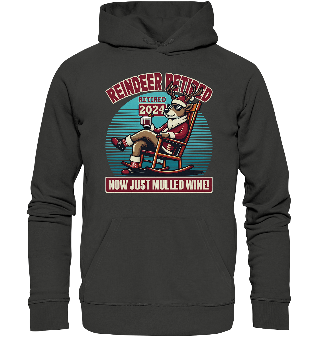 Reindeer Retired – Jetzt gibt's nur noch Glühwein! - Premium Unisex HoFaunaFeels OnlineshopReindeer Retired – Jetzt gibt'