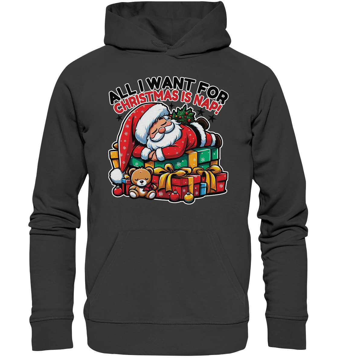 All I Want for Christmas Is Nap – Der entspannte Weihnachtsmann! - PreFaunaFeels OnlineshopNap – Der entspannte Weihnachtsmann