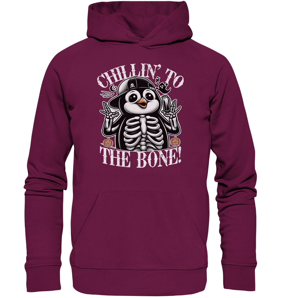 Chillin' to the Bone – Der coolste Pinguin mit Gruselcharme! - PremiumFaunaFeels OnlineshopBone – Der coolste Pinguin mit Gruselcharme