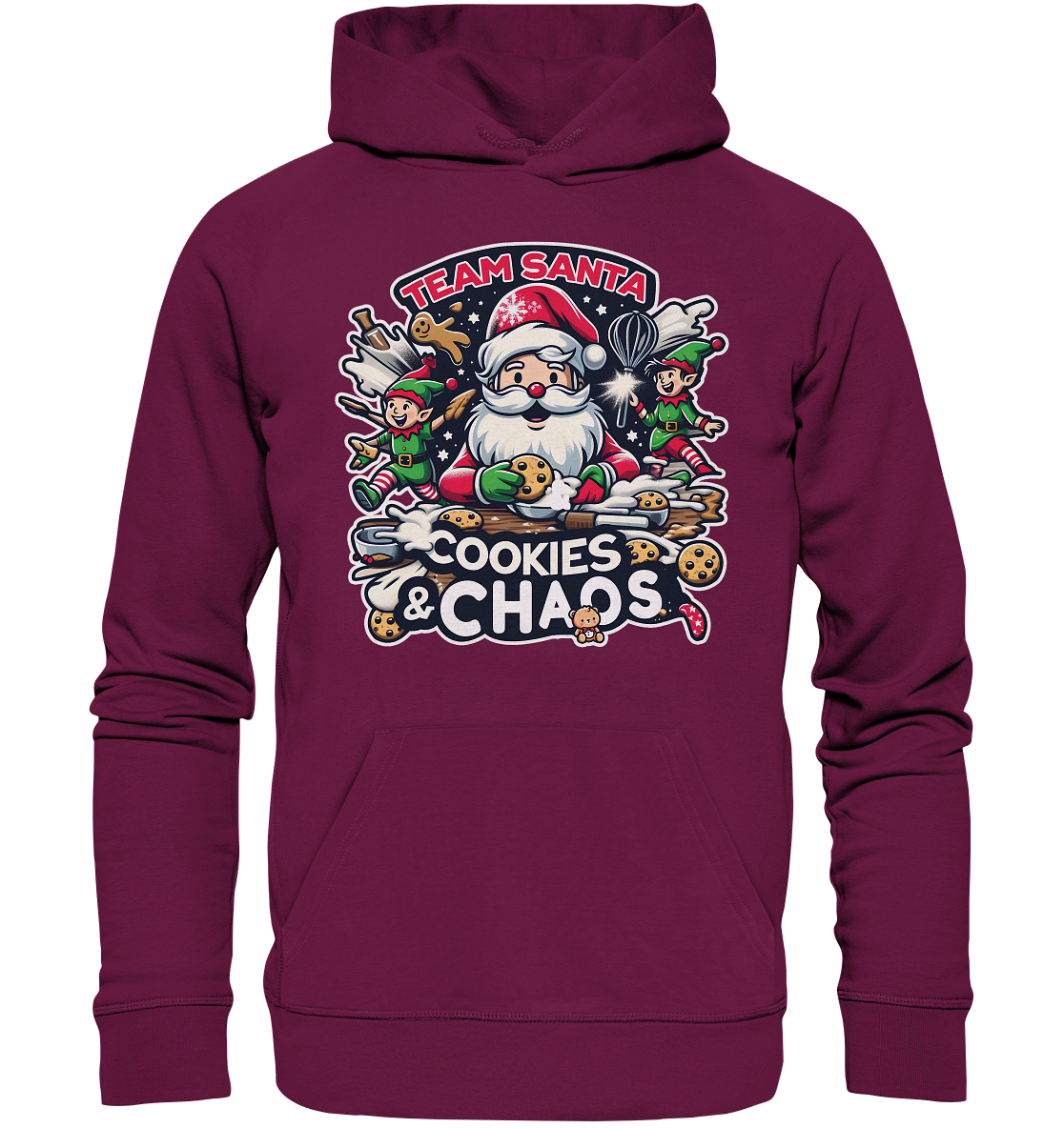 Team Santa – Cookies & Chaos! - Premium Unisex HoodieFaunaFeels OnlineshopTeam Santa – Cookies & Chaos
