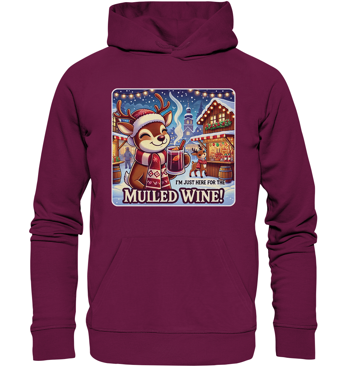 I'm Just Here for the Mulled Wine – Das festliche Rentier auf dem WeihFaunaFeels OnlineshopMulled Wine – Das festliche Rentier auf dem Weihnachtsmarkt