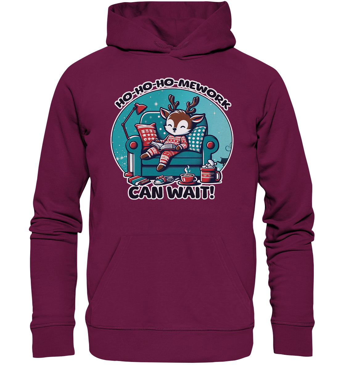 Ho-Ho-Ho-mework Can Wait – Das gemütliche Rentier im Weihnachtsschlaf!FaunaFeels OnlineshopHo-Ho-Ho-mework