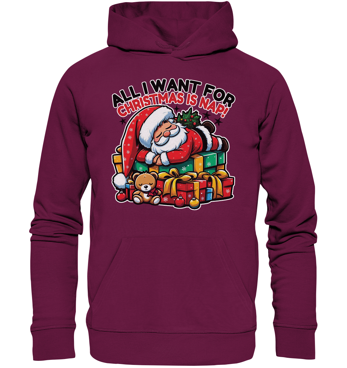 All I Want for Christmas Is Nap – Der entspannte Weihnachtsmann! - PreFaunaFeels OnlineshopNap – Der entspannte Weihnachtsmann