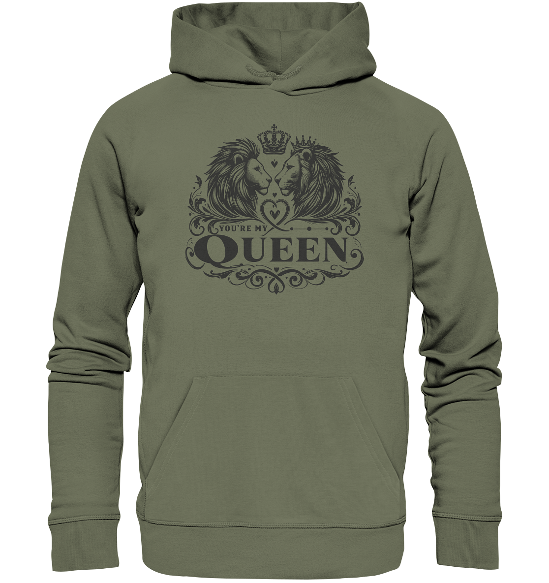 You're My Queen - Königliches Löwenpaar Design im Vintage-Stil - PremiFaunaFeels OnlineshopQueen -